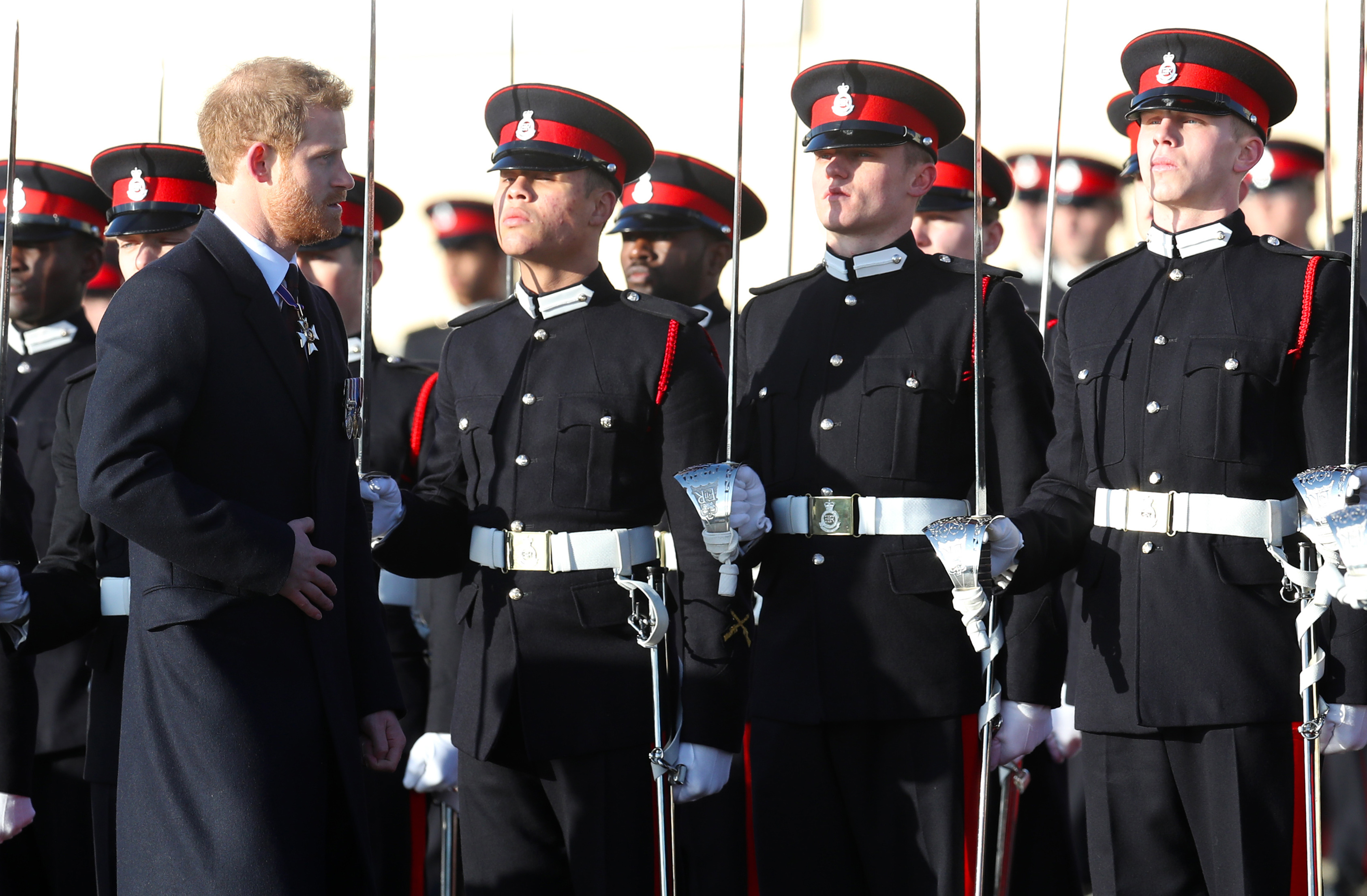 Prince Harry at Sandhurst 