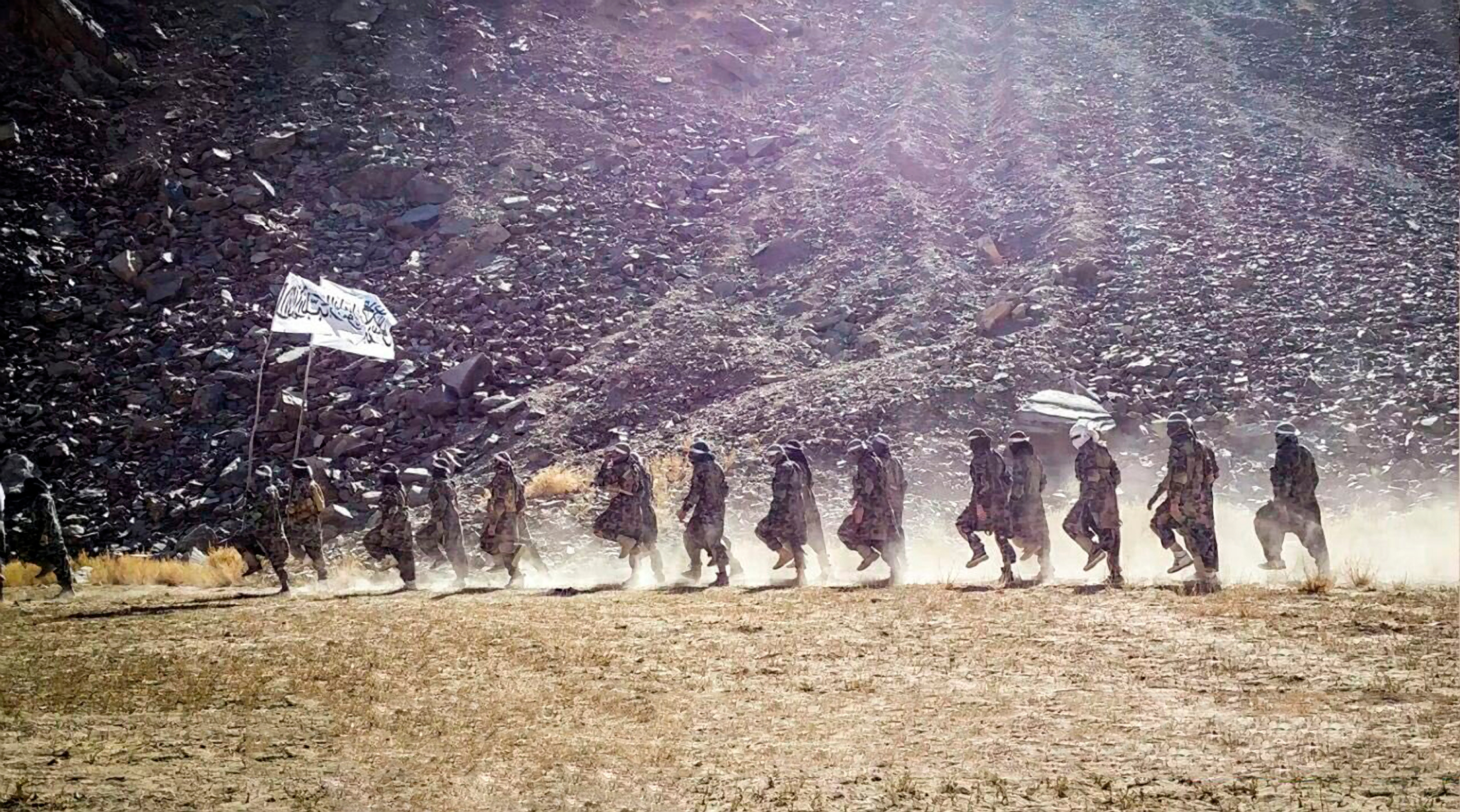 A Taliban training camp (PA)
