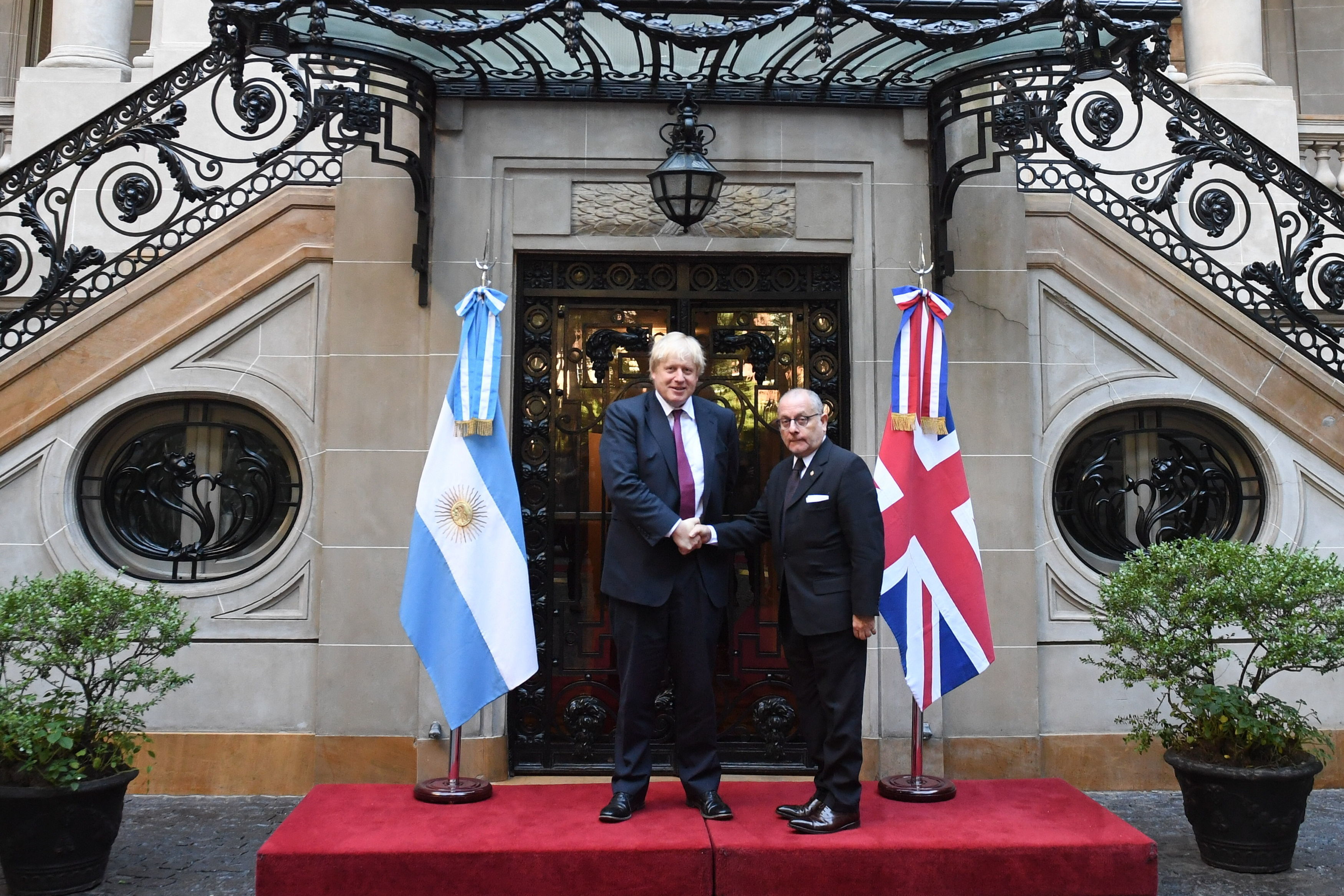 Boris in Buenos Aires PA Images