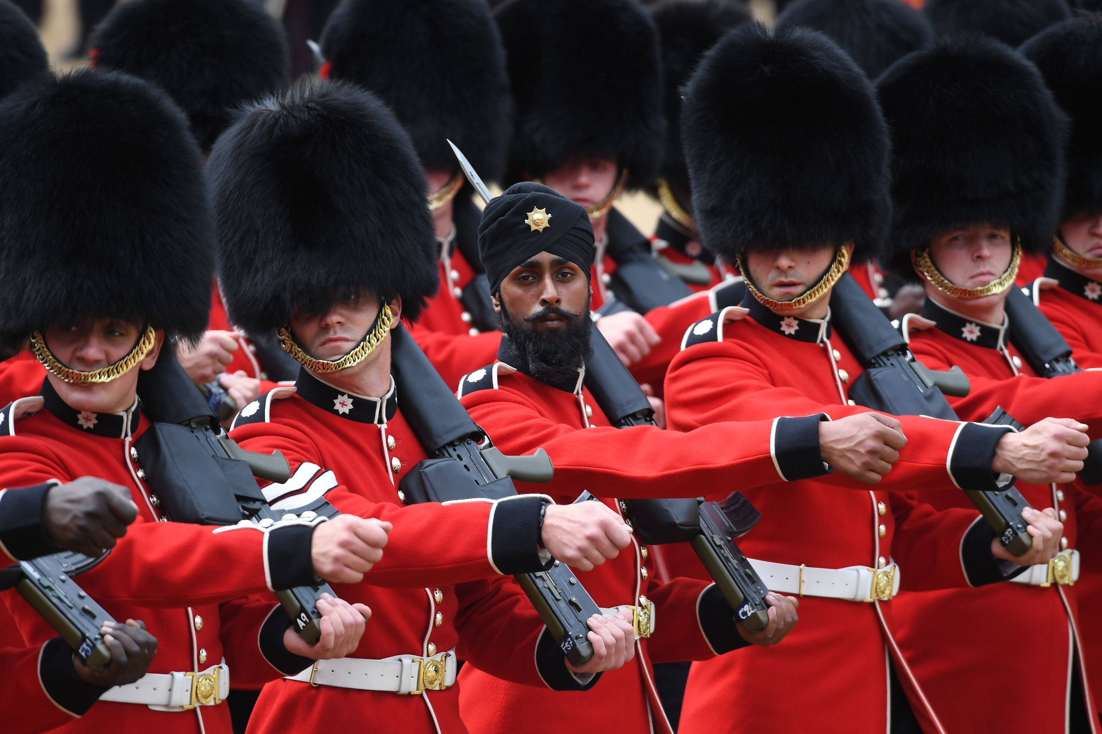 Coldstream Guards soldier Charanpreet Singh Lall