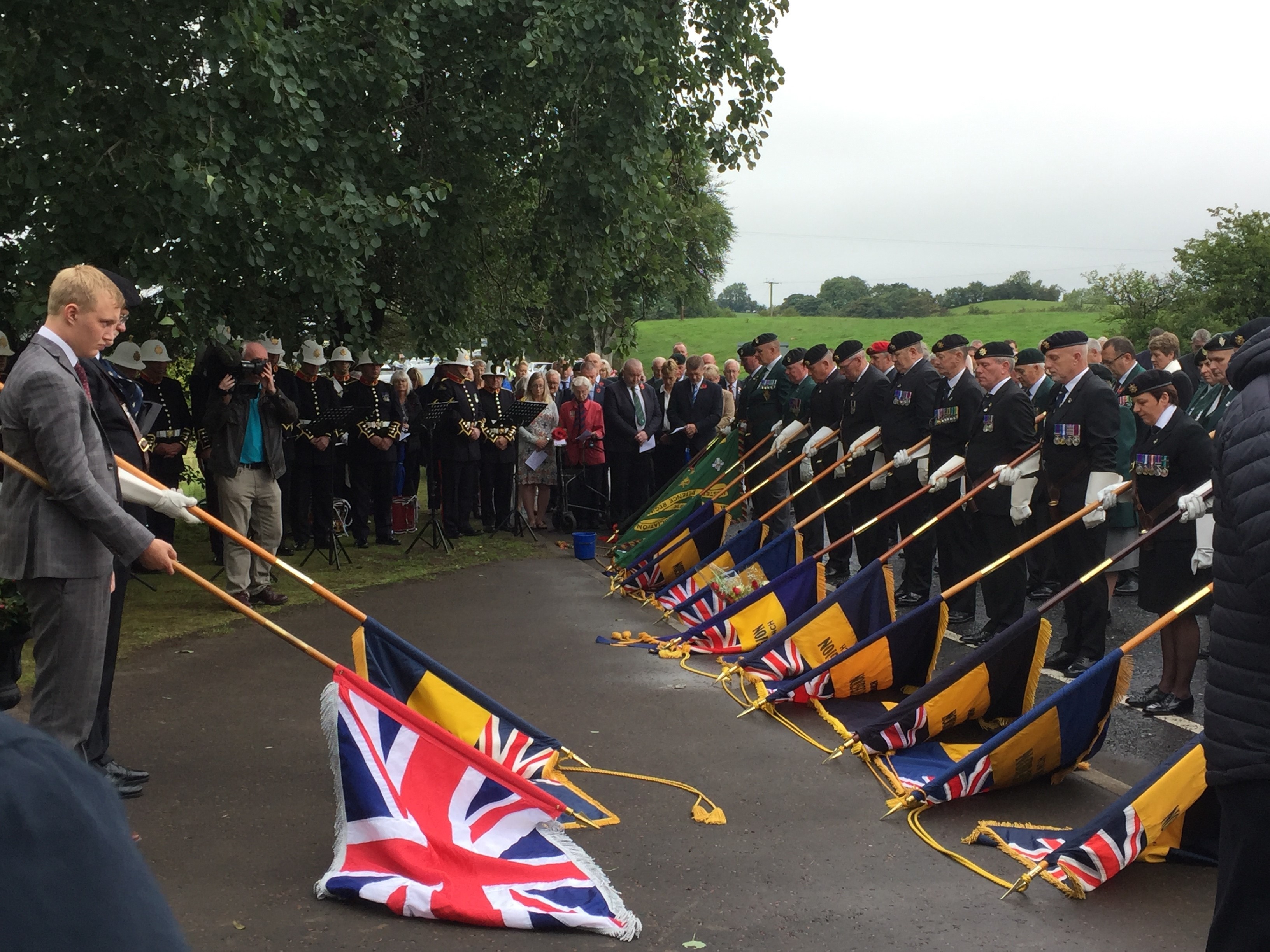 Ballygawley bombing anniversary service pa images