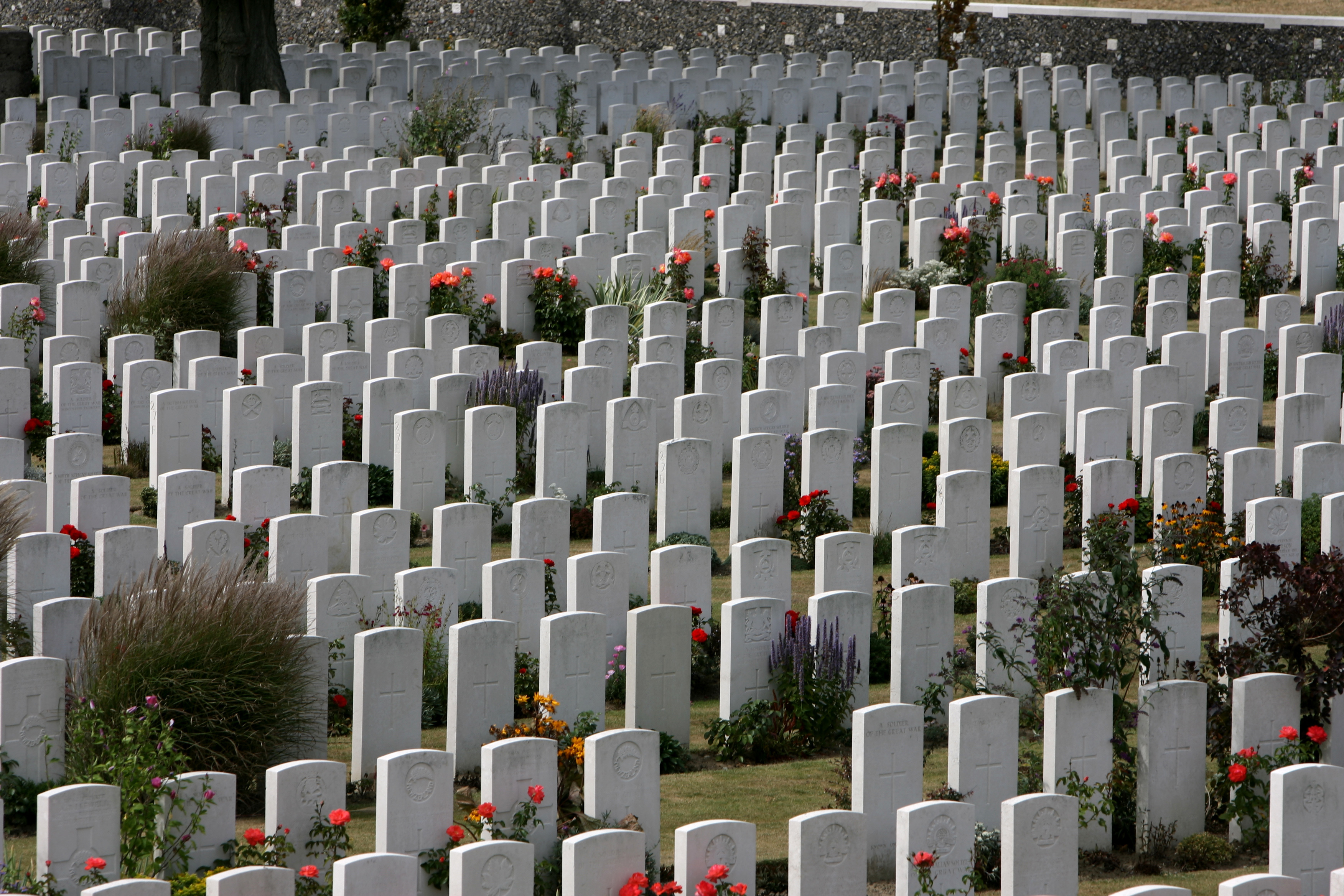 Tyne Cot cemetery at Passchendale PA Images