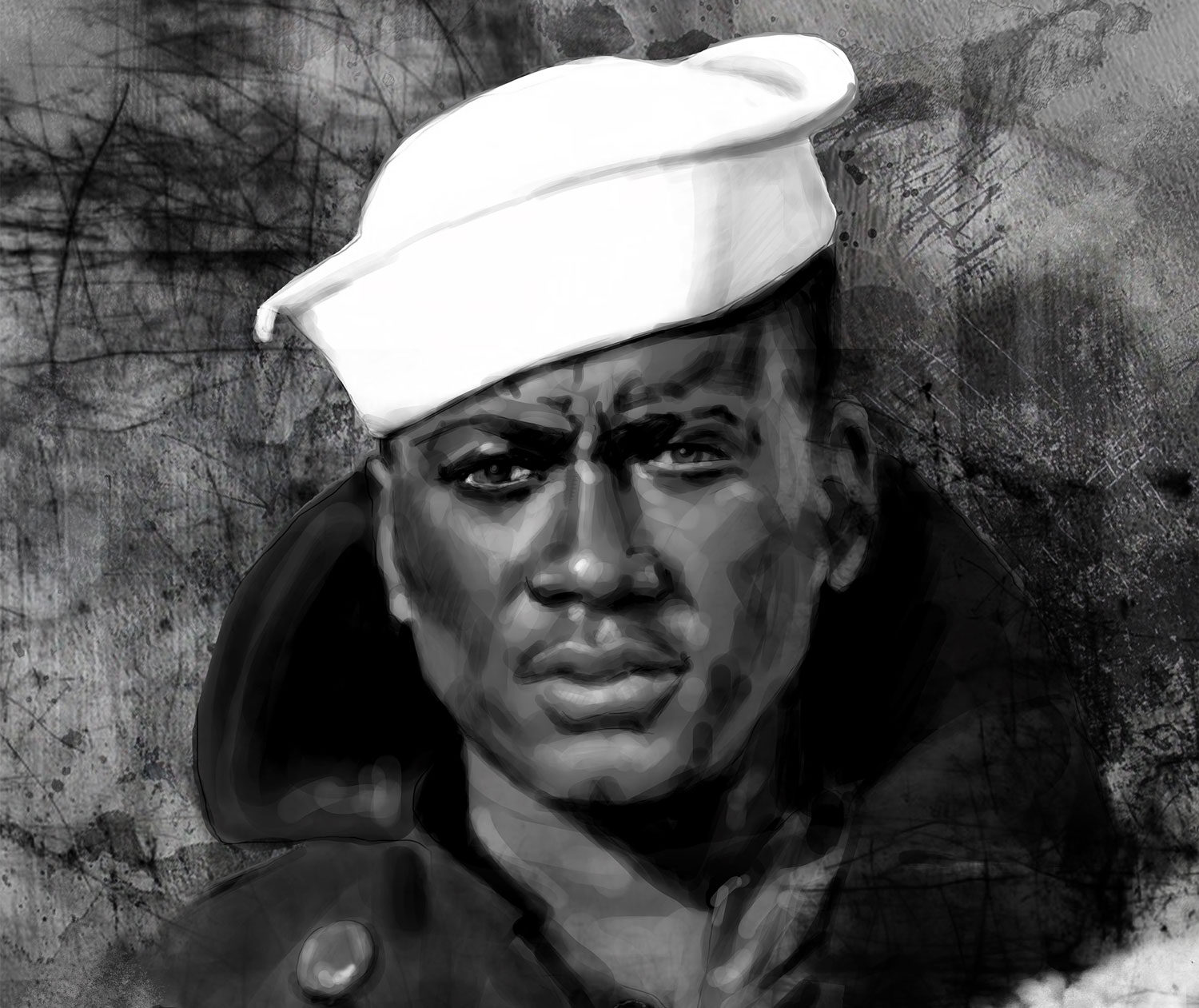 PO1 Charles Jackson French swam through the night in shark infested waters towing a raft of wounded sailors after the sinking of USS Gregory in 1942 CREDIT US Navy