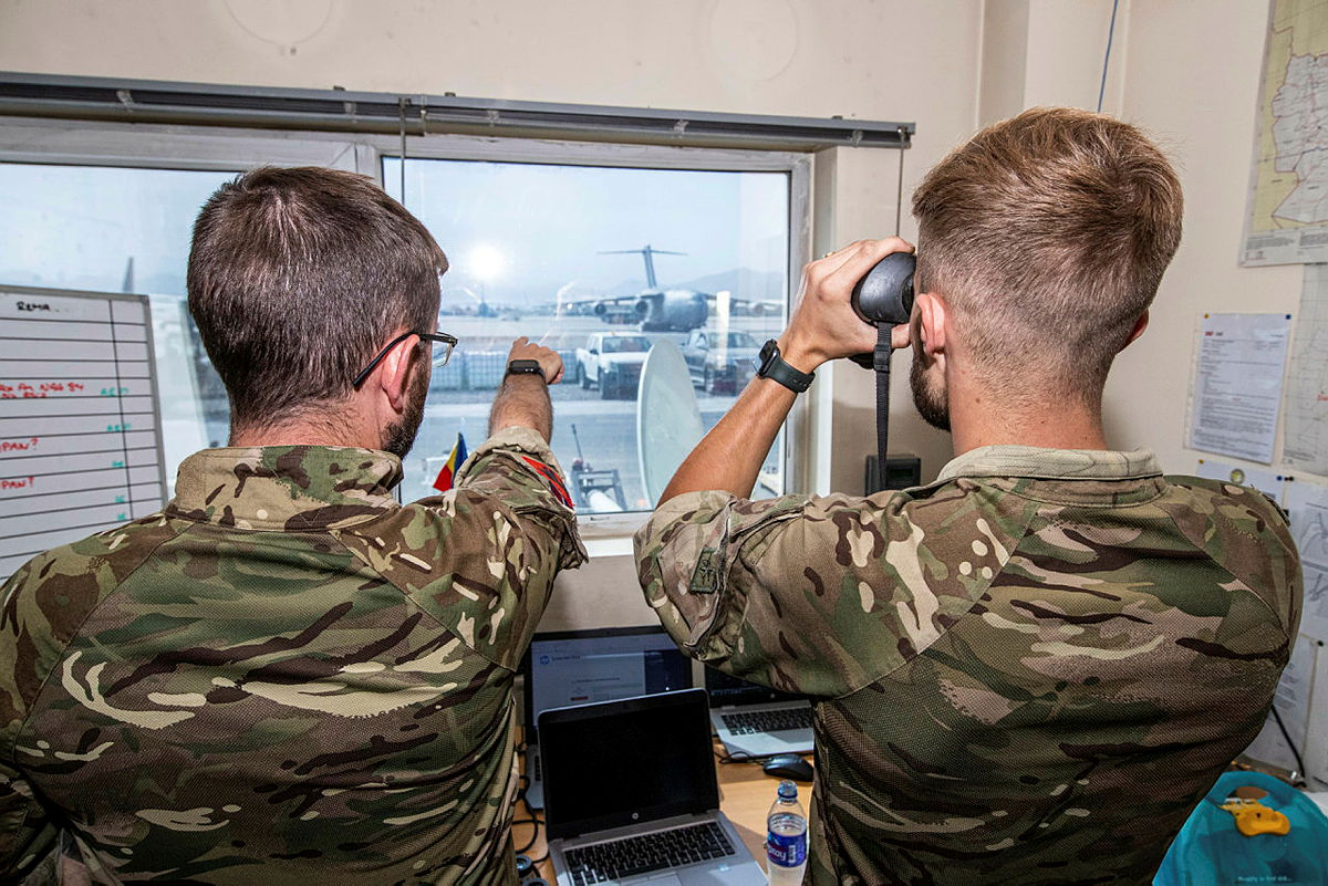From their home base of South Cerney, Movement Controllers can be deployed on short- and long-term operations in all parts of the world. Picture: MOD.