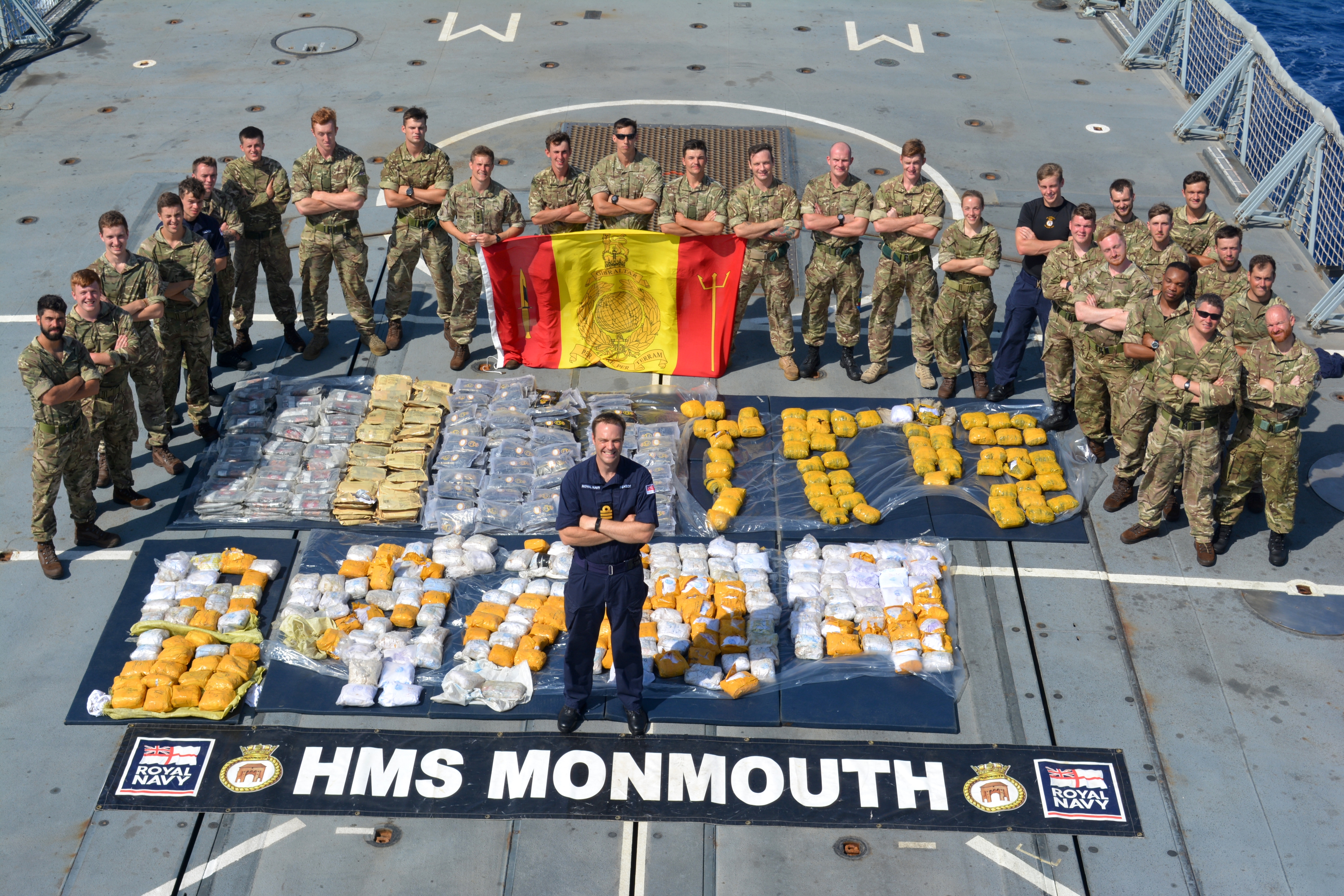 Royal Navy Frigate In £65m Drugs Bust