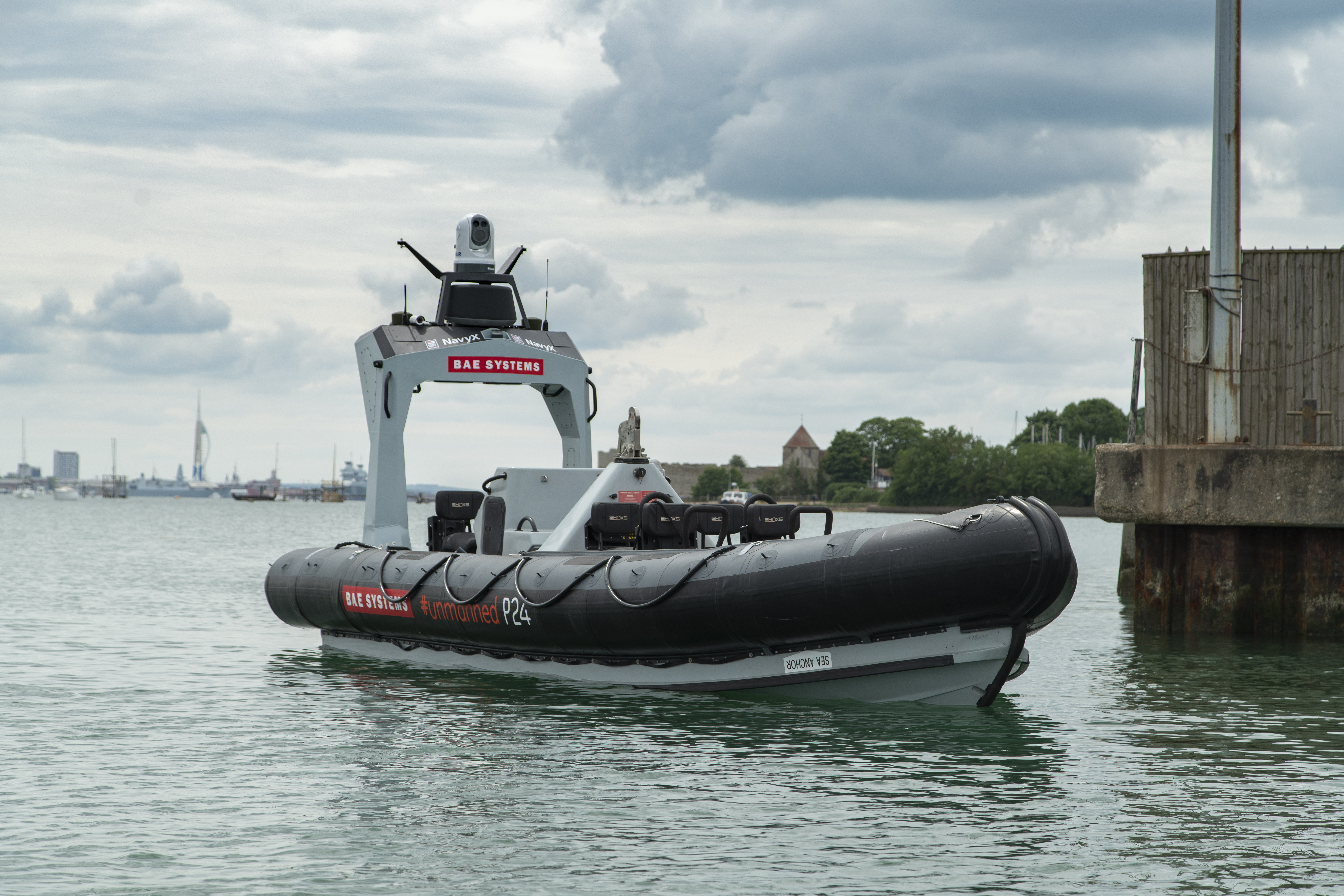 Pacific24 new unmanned boat trials 24062020 CREDIT ROYAL NAVY