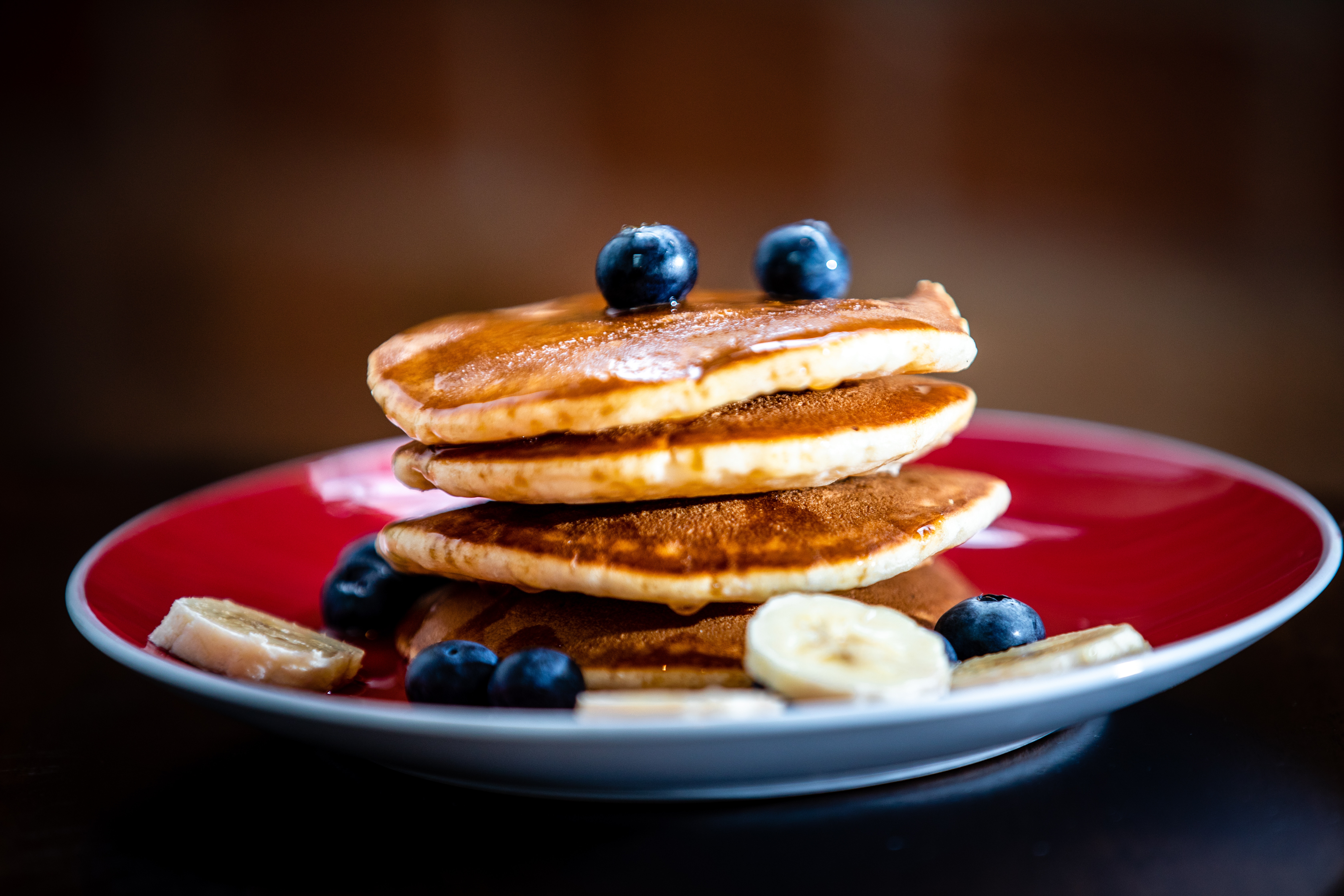 Pancakes with blueberries SOURCE @nikldn on Unsplash