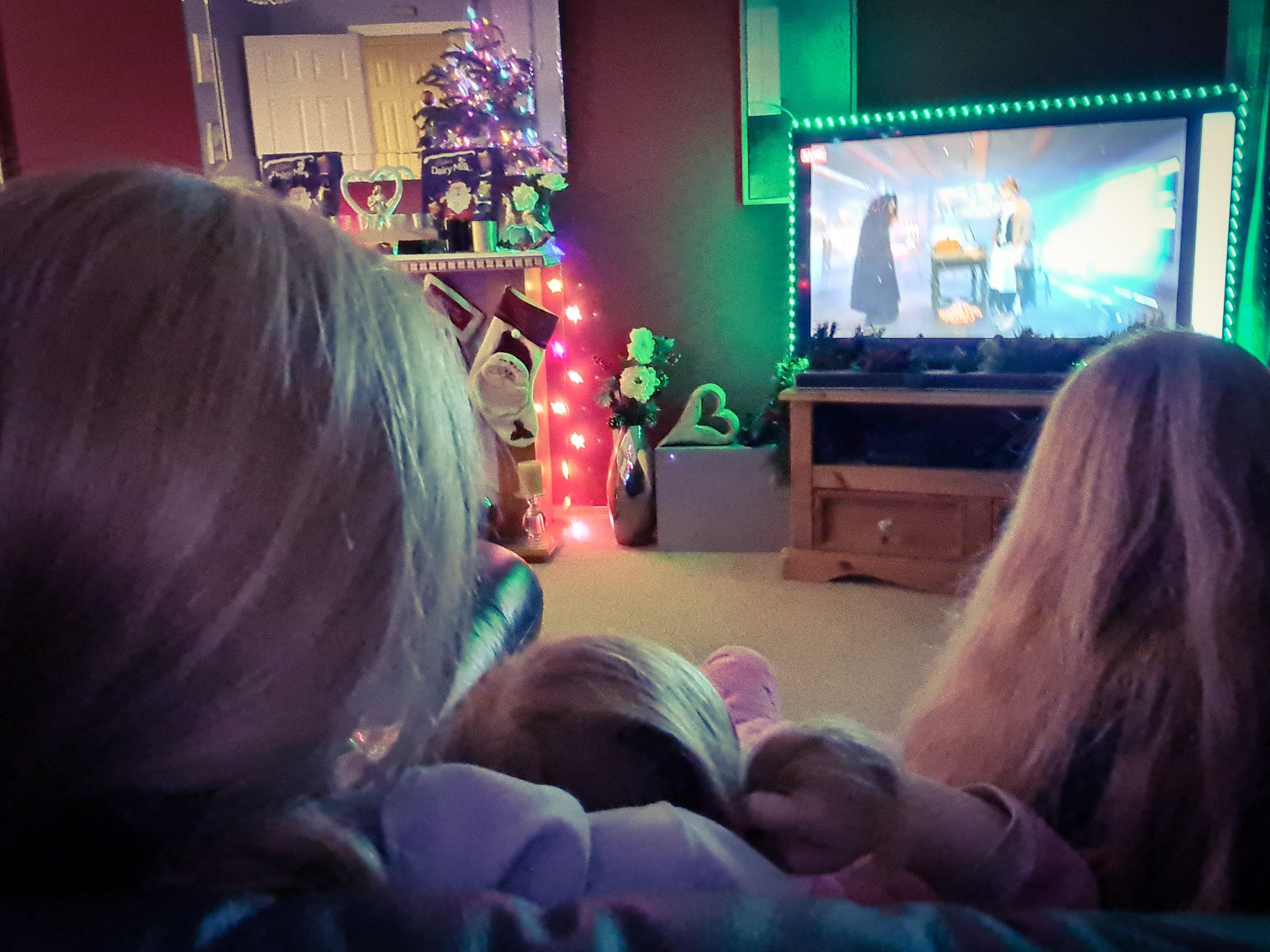 Forces Family watch Cinderella Live