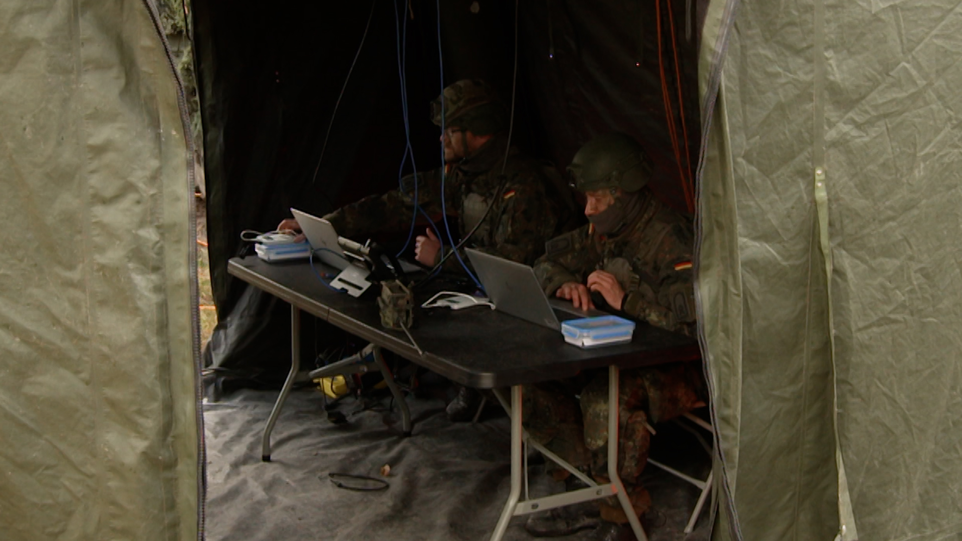 Panzerlehrbrigade 9 deployed from their base in northern Germany 05112024 CREDIT BFBS