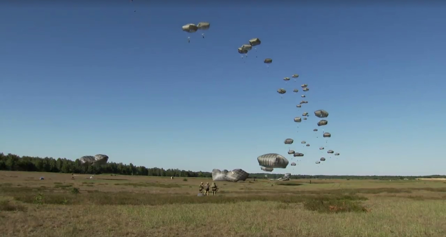 British Paras Make Longest Ever Flight To Jump In Awesome Video