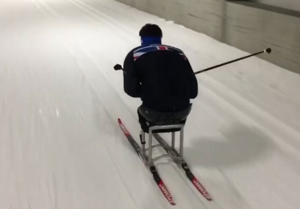 Para-Nordic skier Steve Arnold