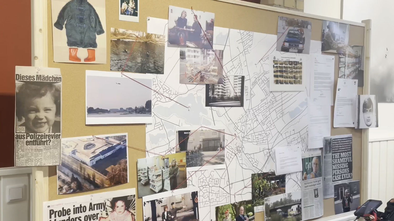 Part of the Missing Katrice exhibition November 2024 CREDIT BFBS