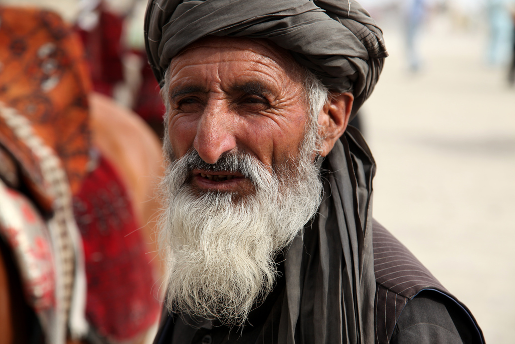 Pashtun man in Kabul by Jeremy Weate
