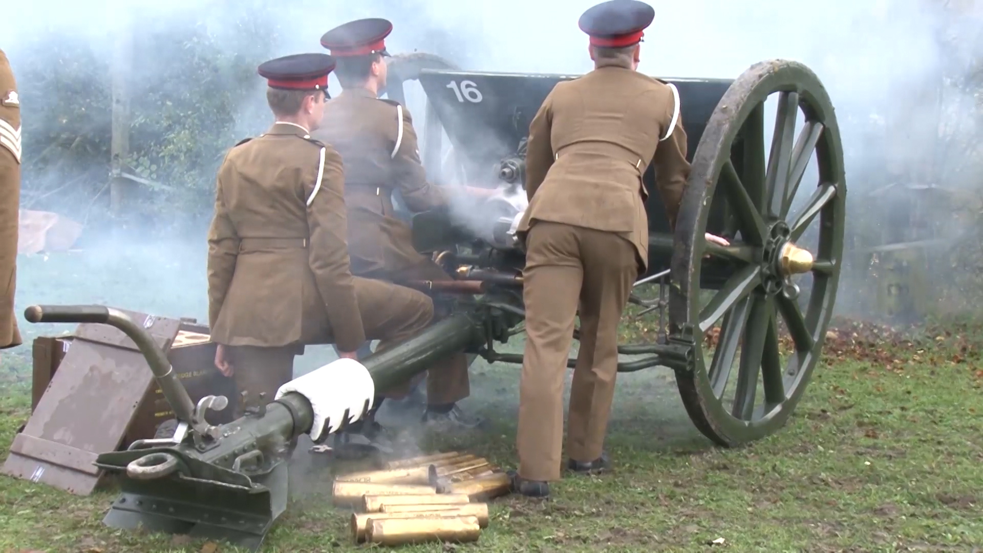 Passchendaele Gun Salute