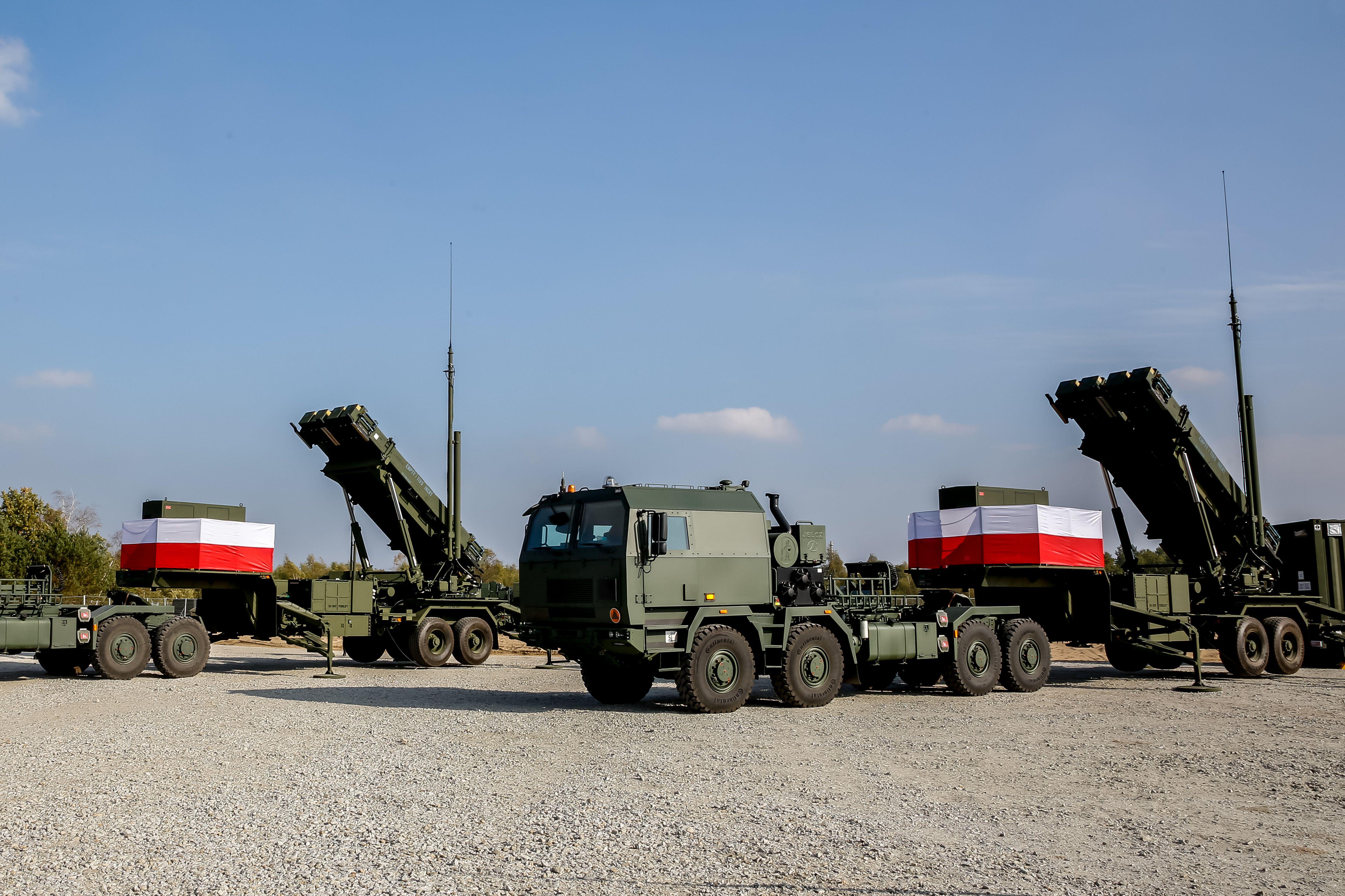 Patriot anti-aircraft batteries of the kind that were offered to Poland (Picture: Dominika Zarzycka/SOPA Images via ZUMA Press Wire/Alamy).