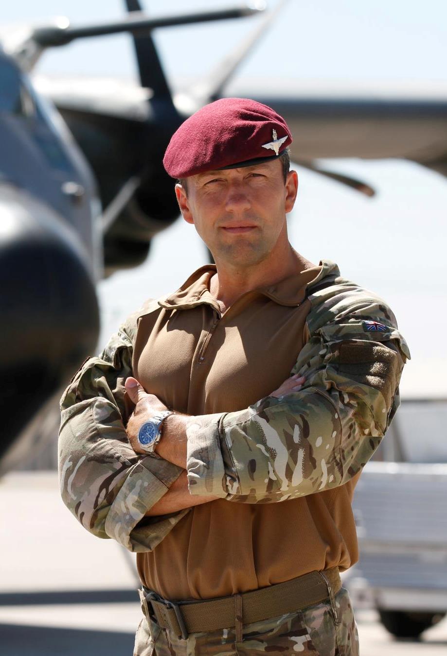 Paul Biddis in the PARAS CREDIT Paul Biddis