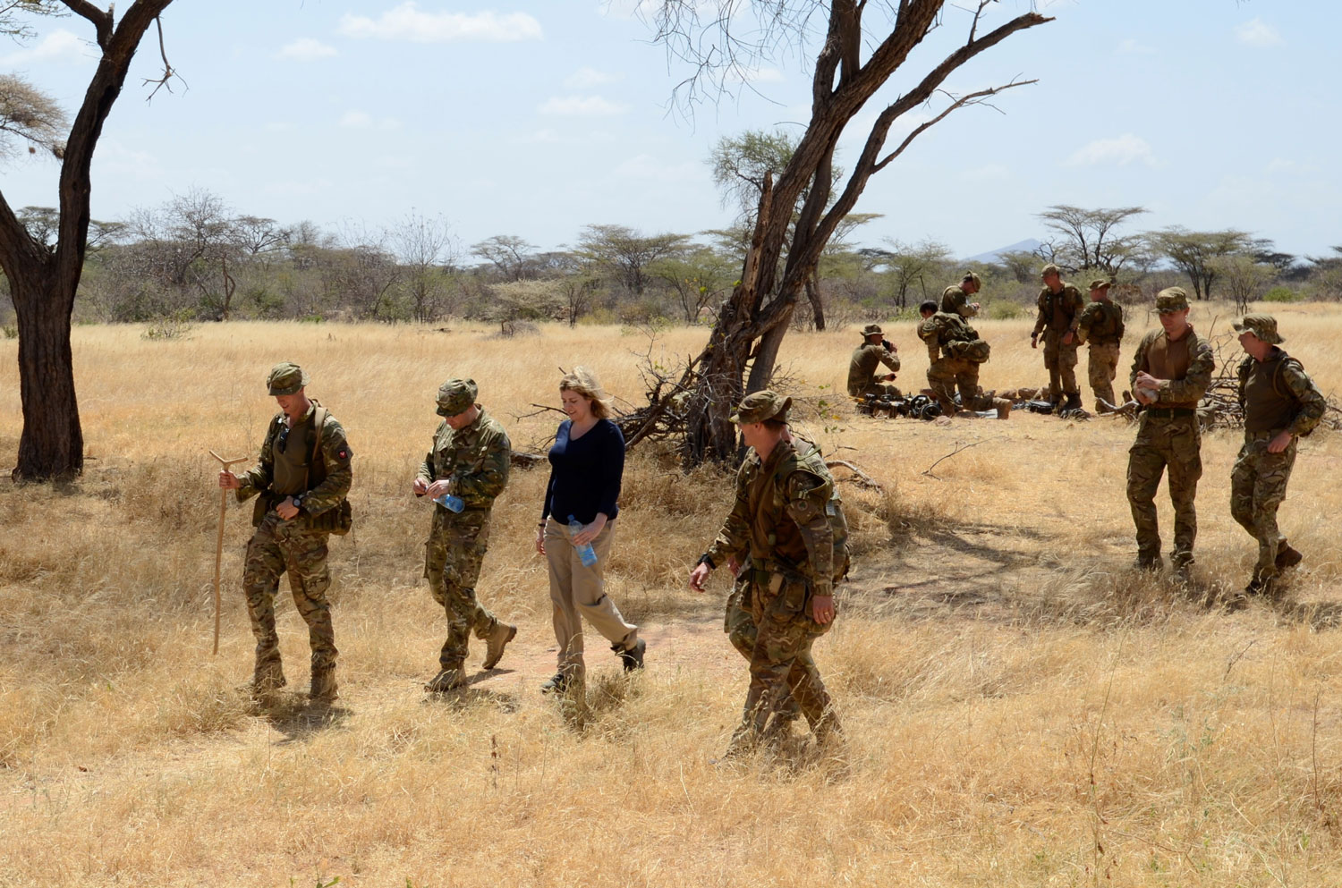 Penny Mordaunt in Kenya