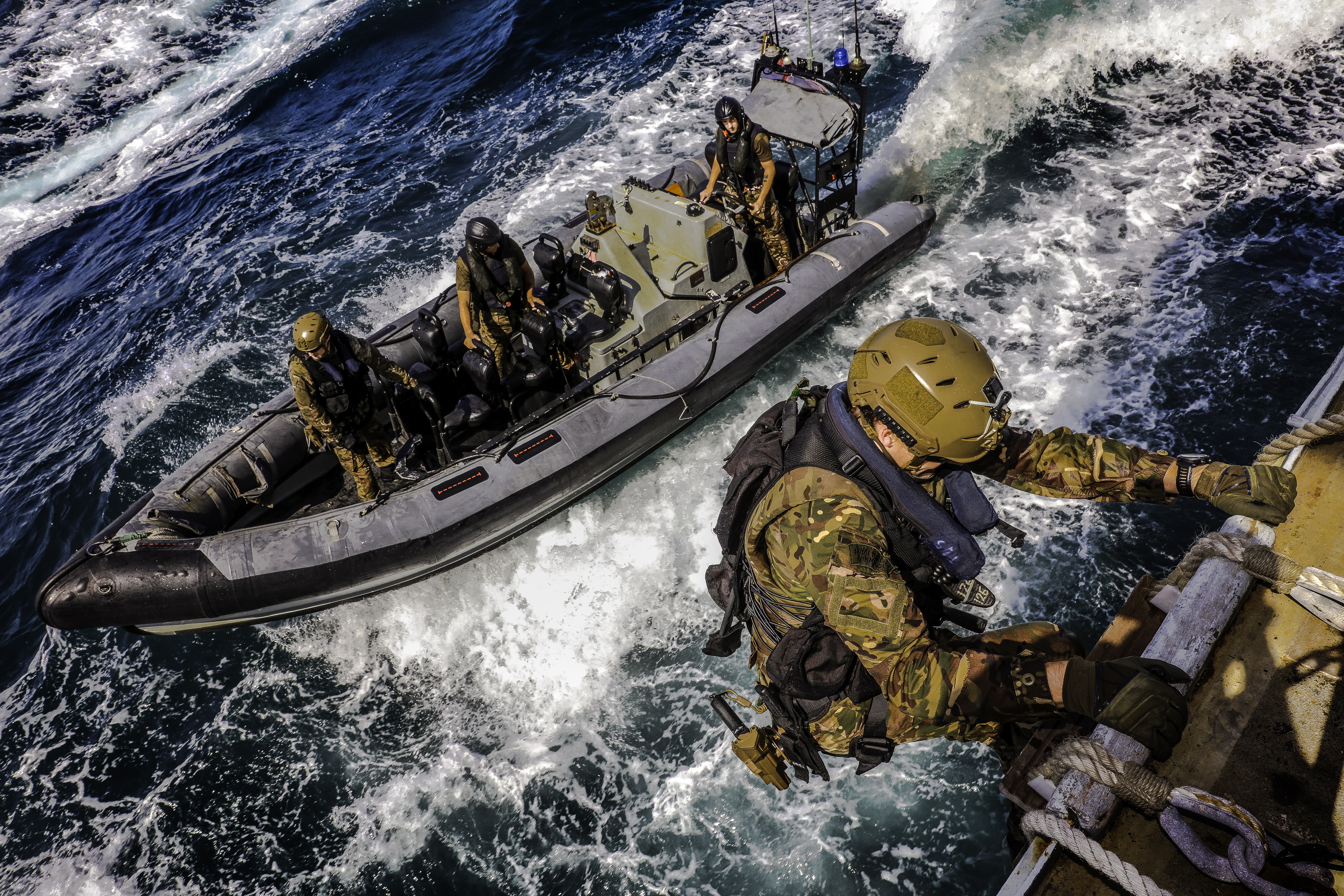 Peregrine Trophy 2018 - Dan Rosenbaum is Royal Navy photographer of the year CREDIT Royal Navy
