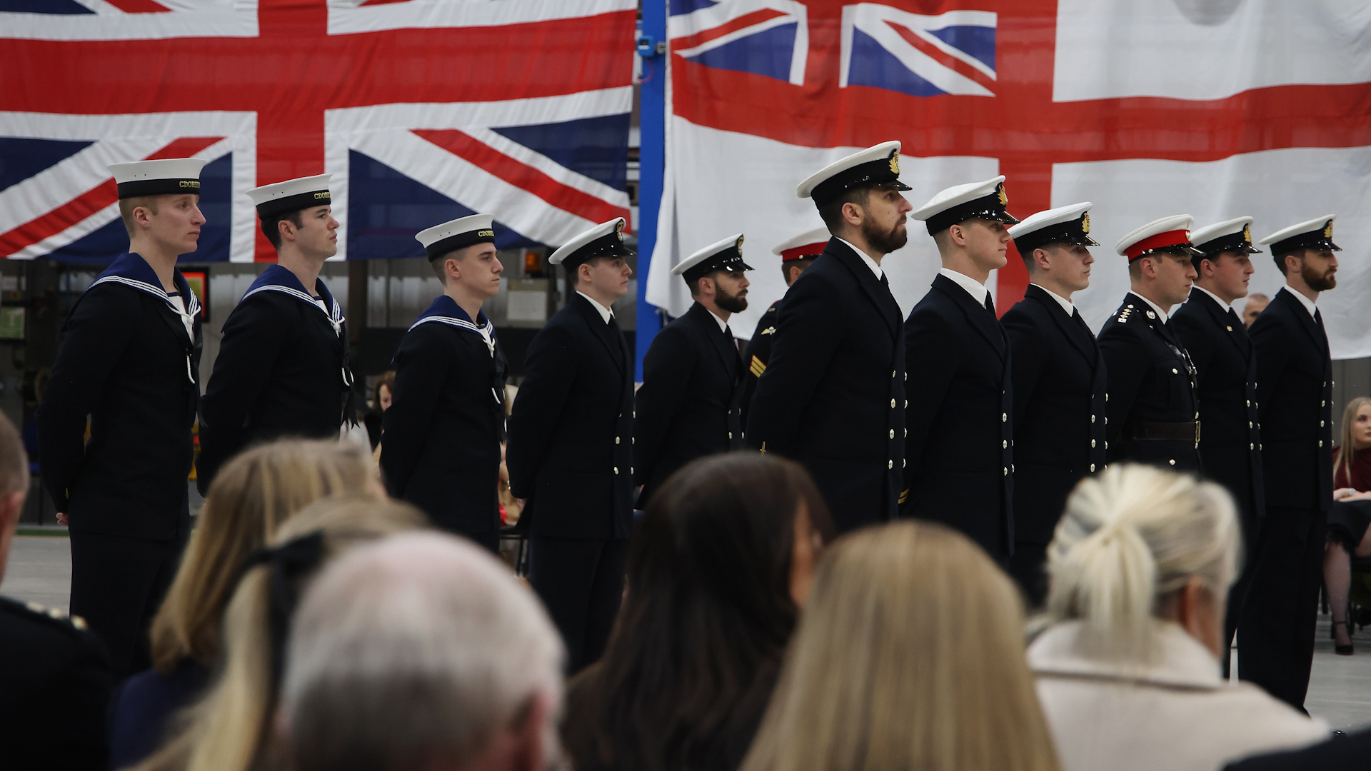 Personnel from Commando Helicopter Force receive their wings
