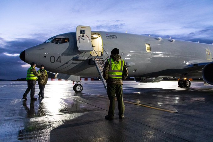 The fourth Poseidon aircraft arrived at the base earlier this month, with five more set to arrive by the end of 2021 (Picture: RAF Lossiemouth).