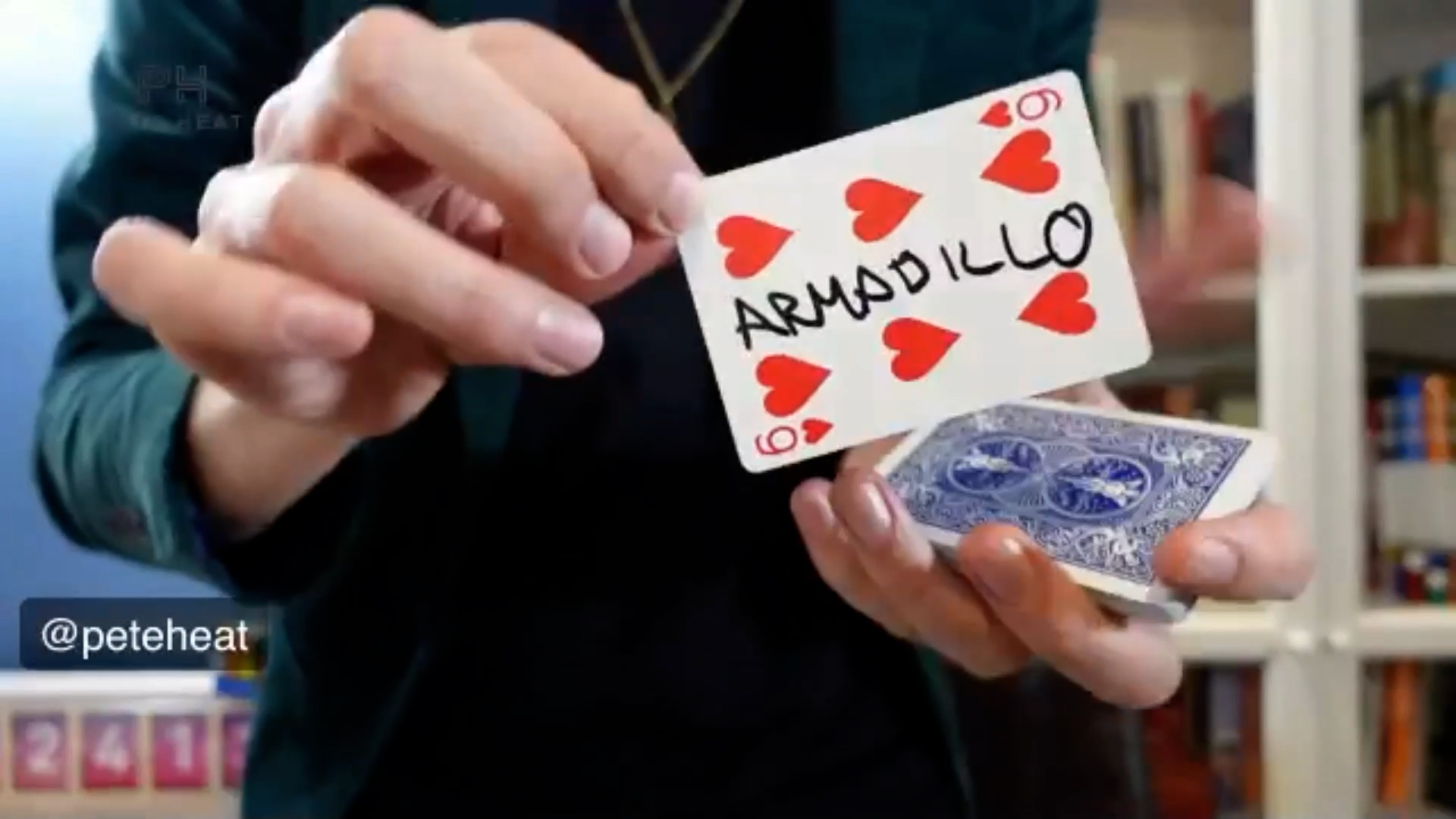 Pete Heat Magician Card Trick BFBS Live Events