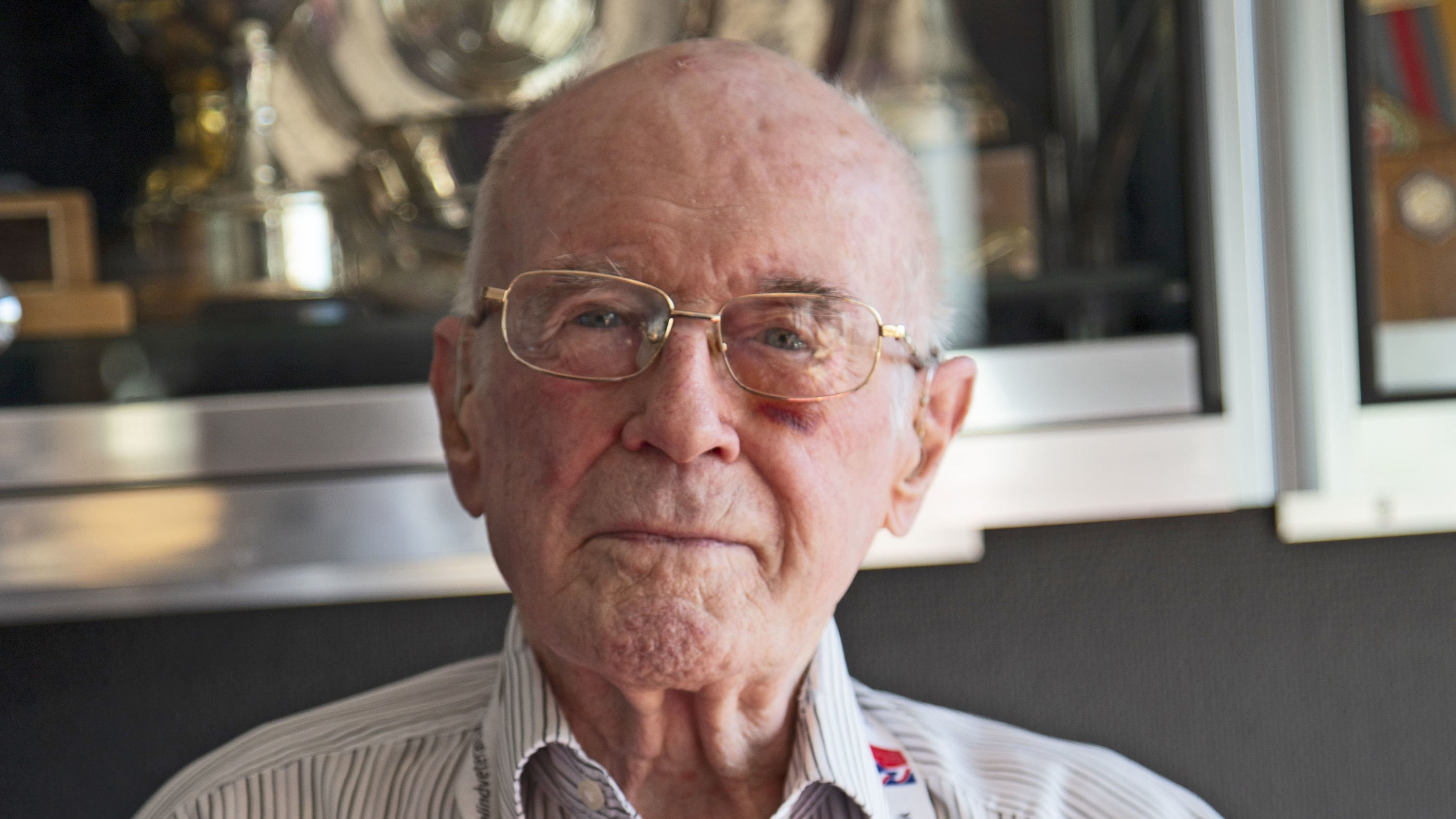 Peter Van Zeller 051118 CREDIT Blind Veterans UK PA
