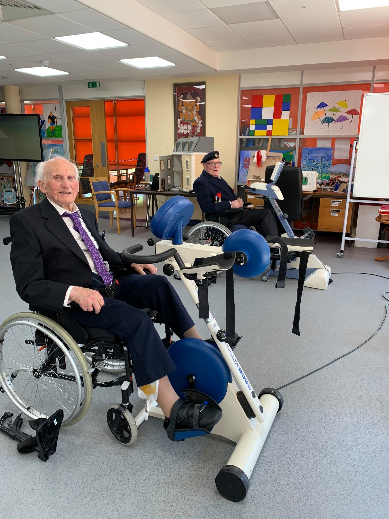 Peter and Len's D-day Challenge
