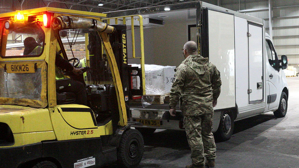Pfizer vaccine being delivered DATE 06122022 CREDIT MOD Crown Copyright.jpg