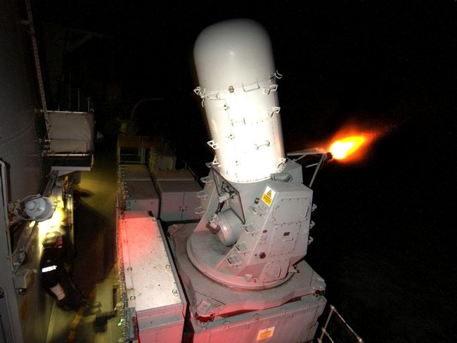 Phalanx on board HMS Southampton