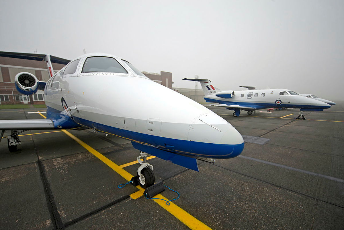  Phenom T1s (or Embraer Phenom 100) at RAF Cranwell