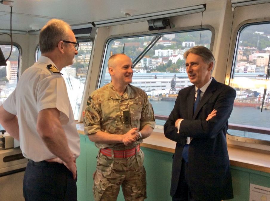 Philip Hammond Gibraltar Visit