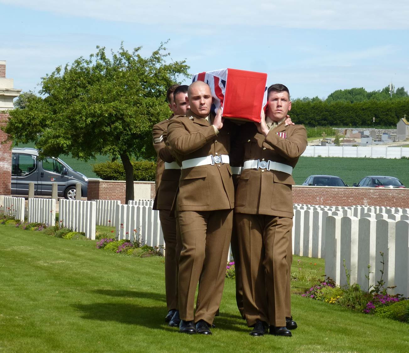 Somme Soldier Laid To Rest After 101 Year Wait