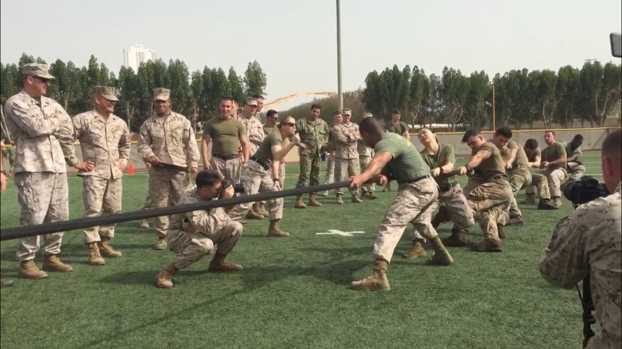 Bahrain tug of war