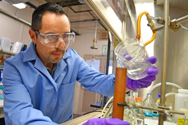 Scientists at Los Alamos National Laboratory & the US Army Research Laboratory have been researching bis-oxadiazole (Picture: LANL).