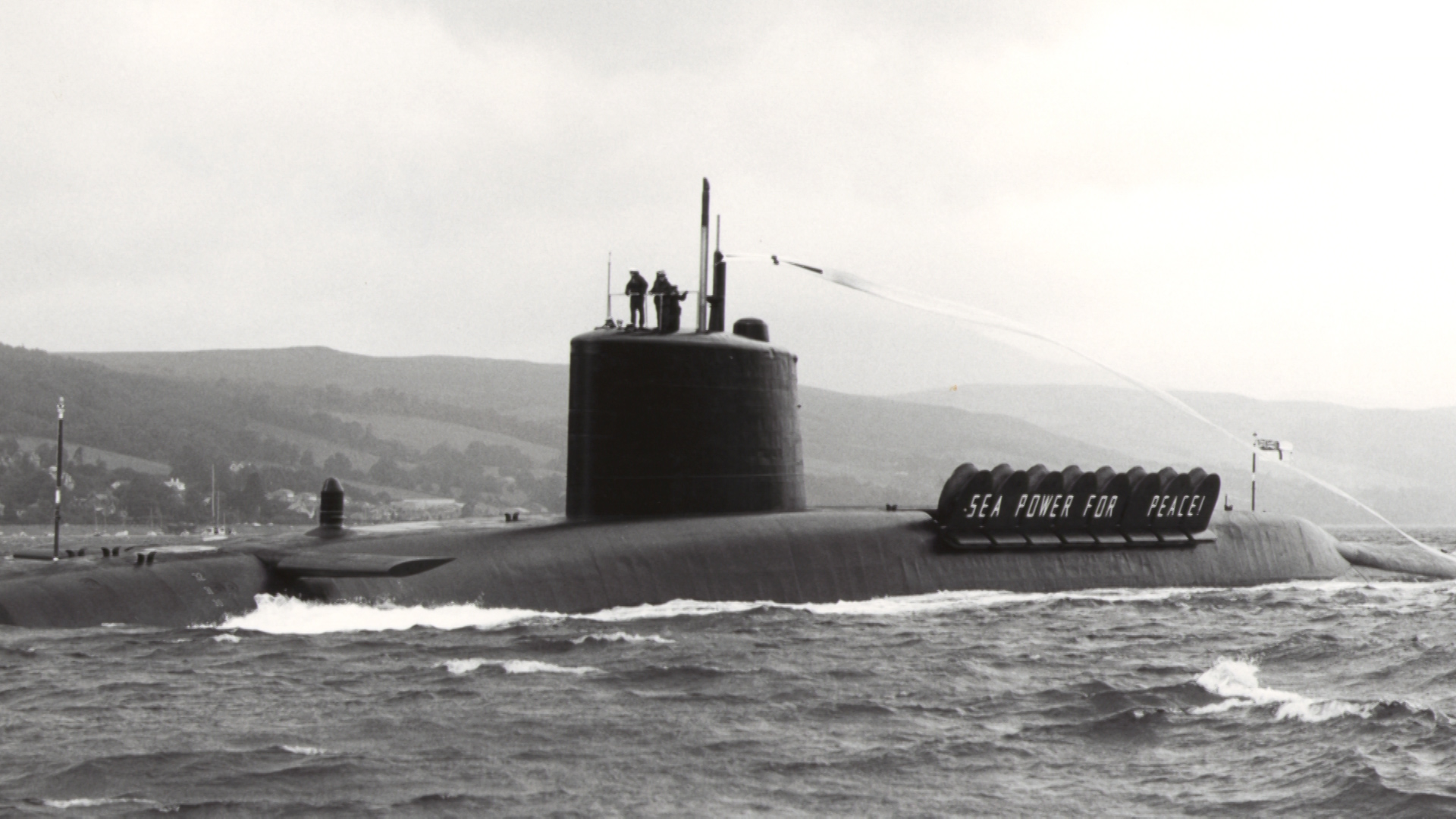 Royal Navy's Polaris nuclear deterrent submarines CREDIT National Museum of the Royal Navy