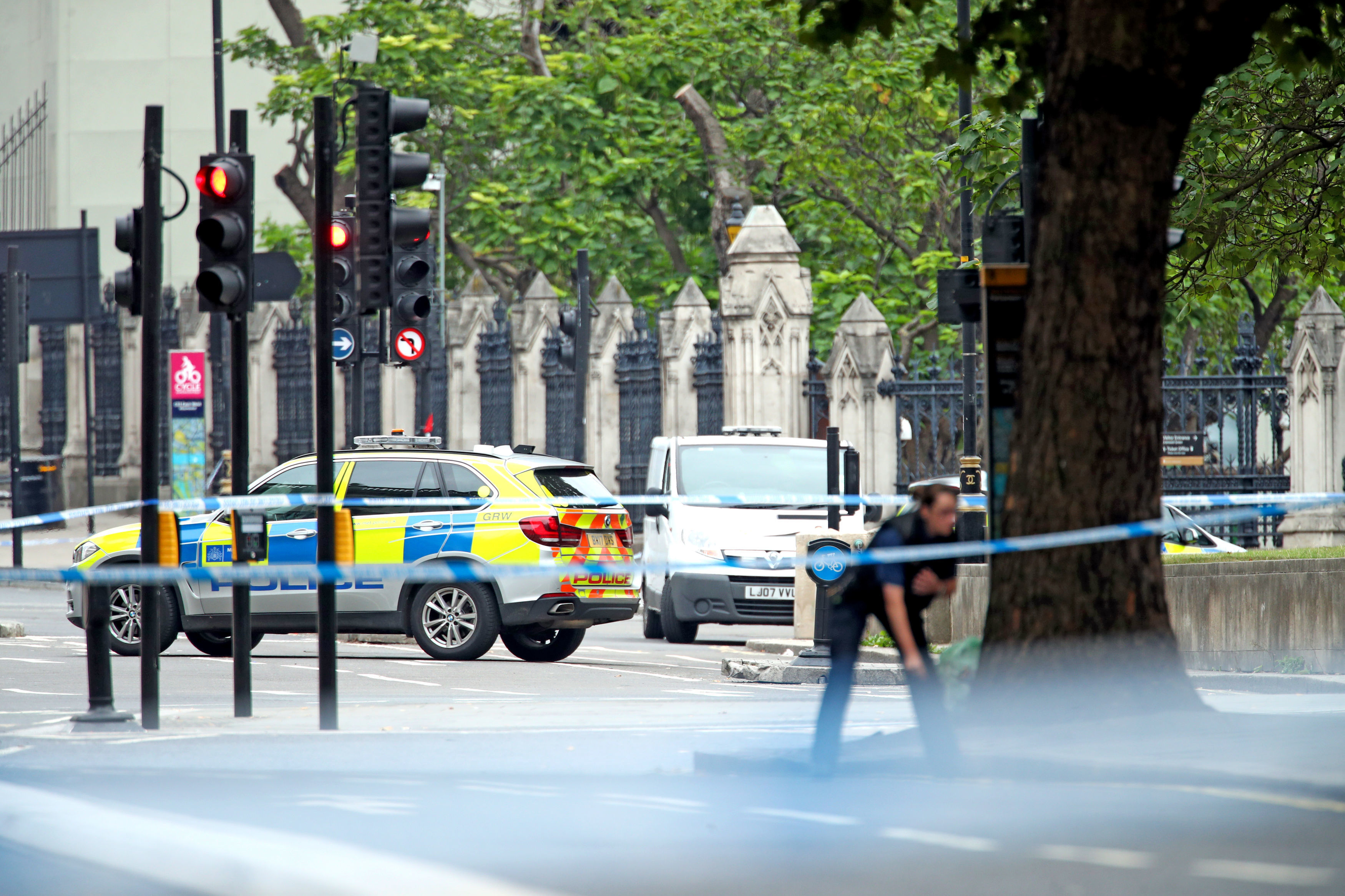 Police in Westminster 140818