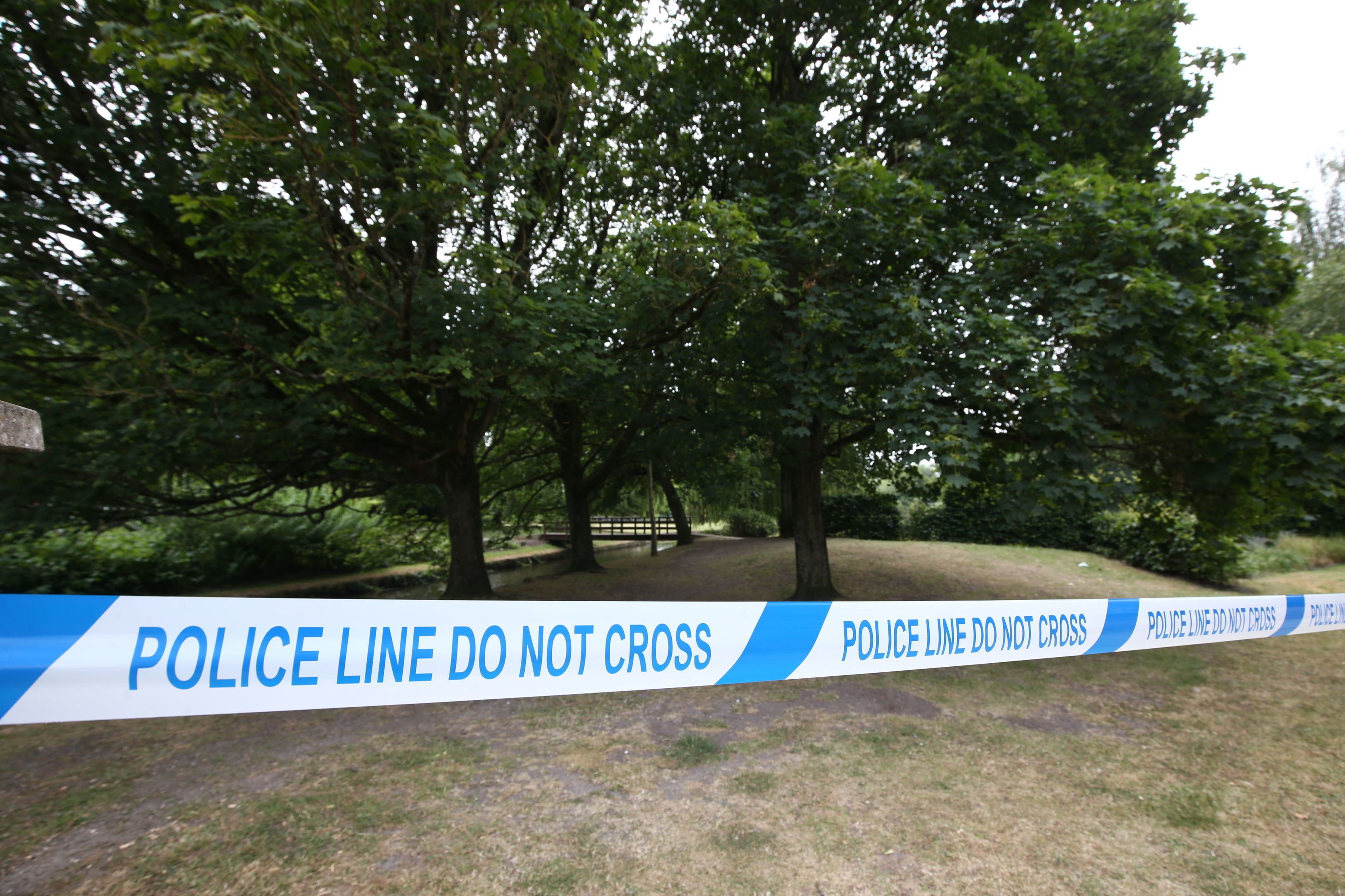 Police cordon Wiltshire