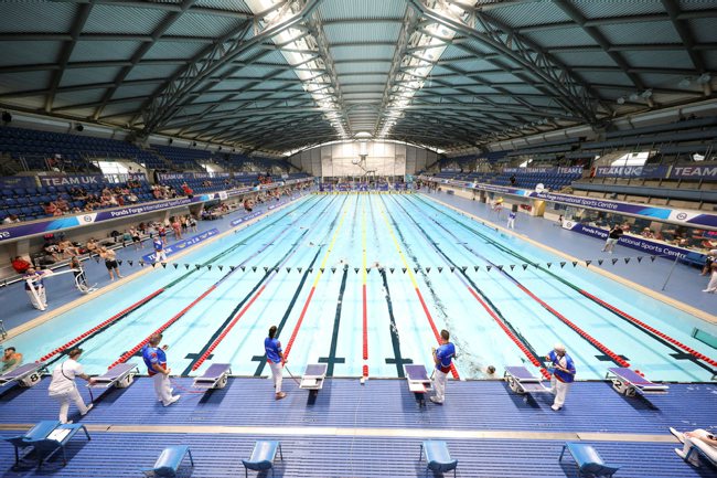 Ponds Forge in Sheffield during Invictus Games UK trials