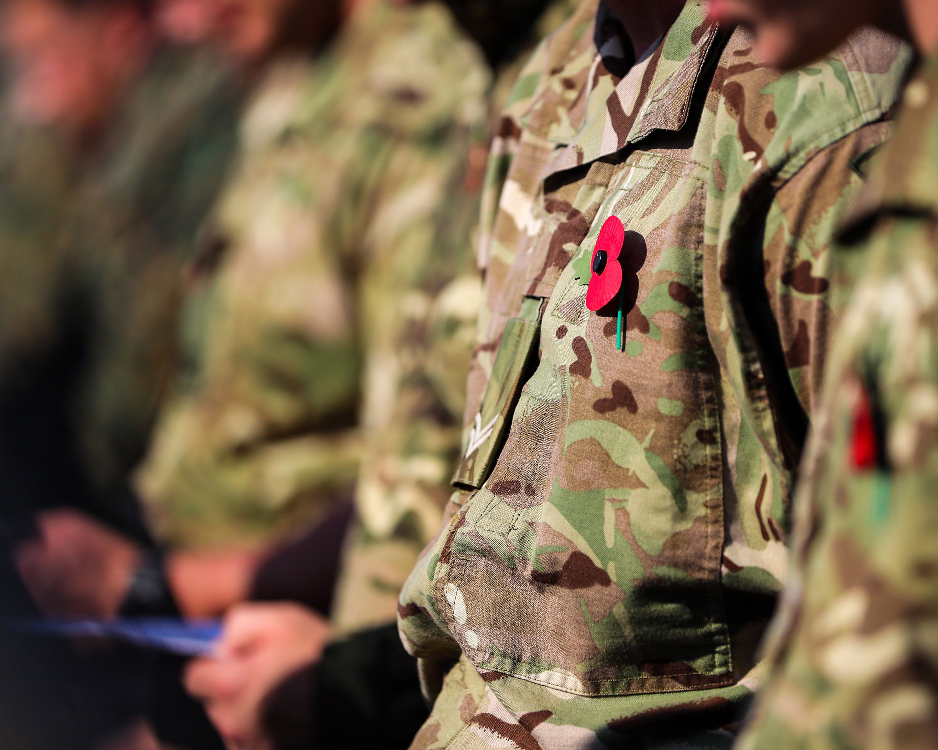 	Poppy - HMS Ocean remembrance service 12112017 CREDIT Royal Navy