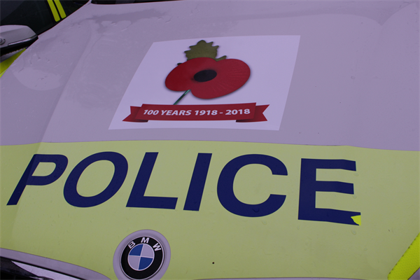 Poppy police car 2 161018 CREDIT CAMBRIDGESHIRE POLICE