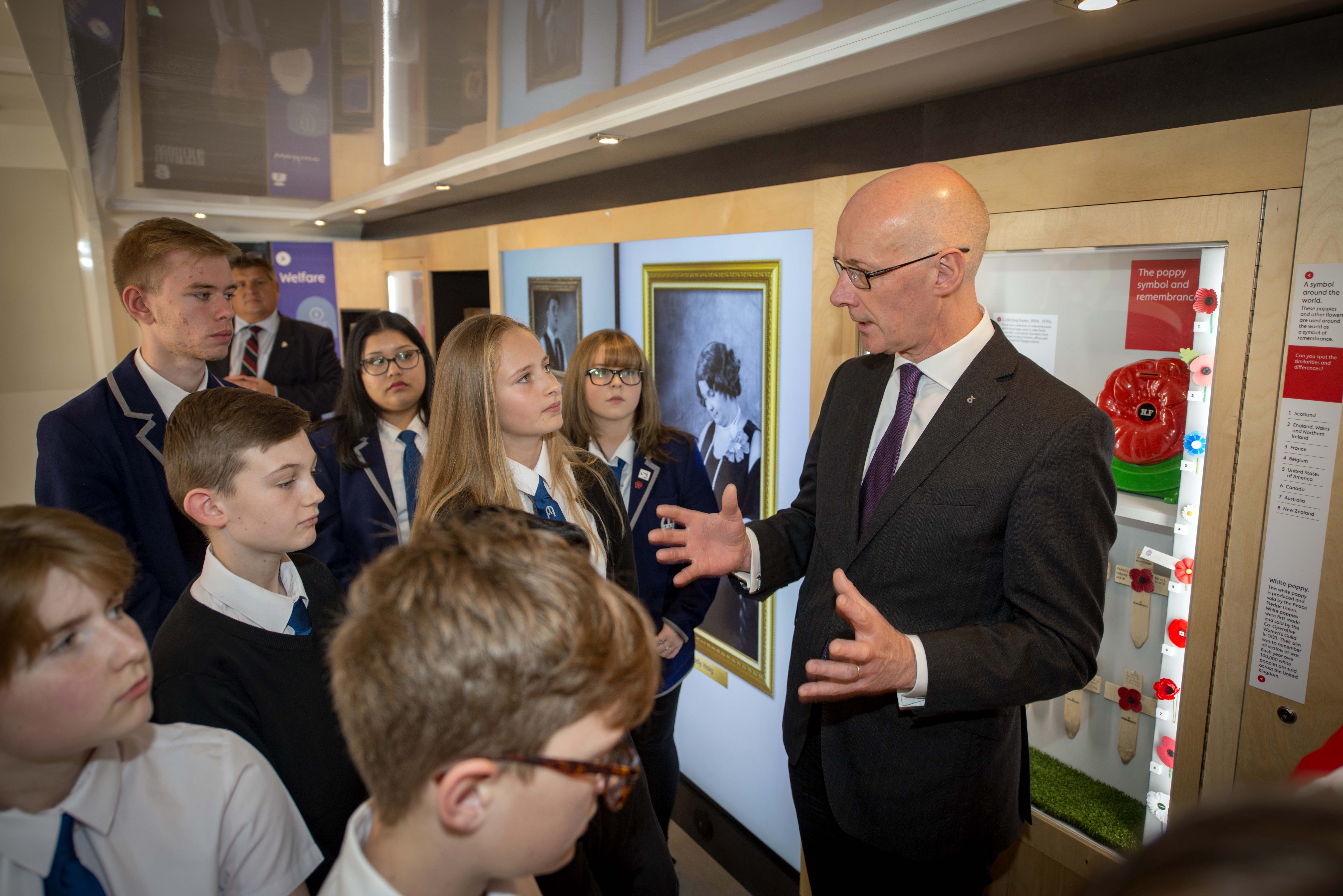 John Swinney MSP visits Bud