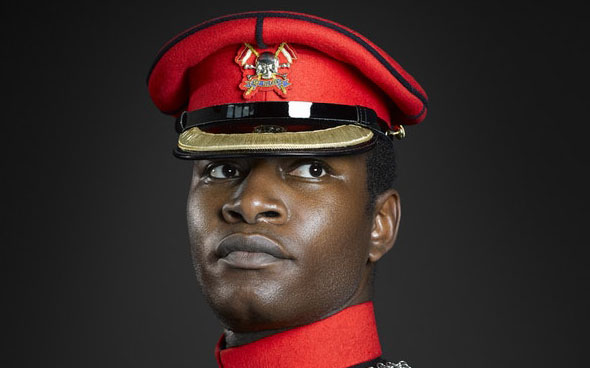 Portrait of Britain Captain Anani-Isaac