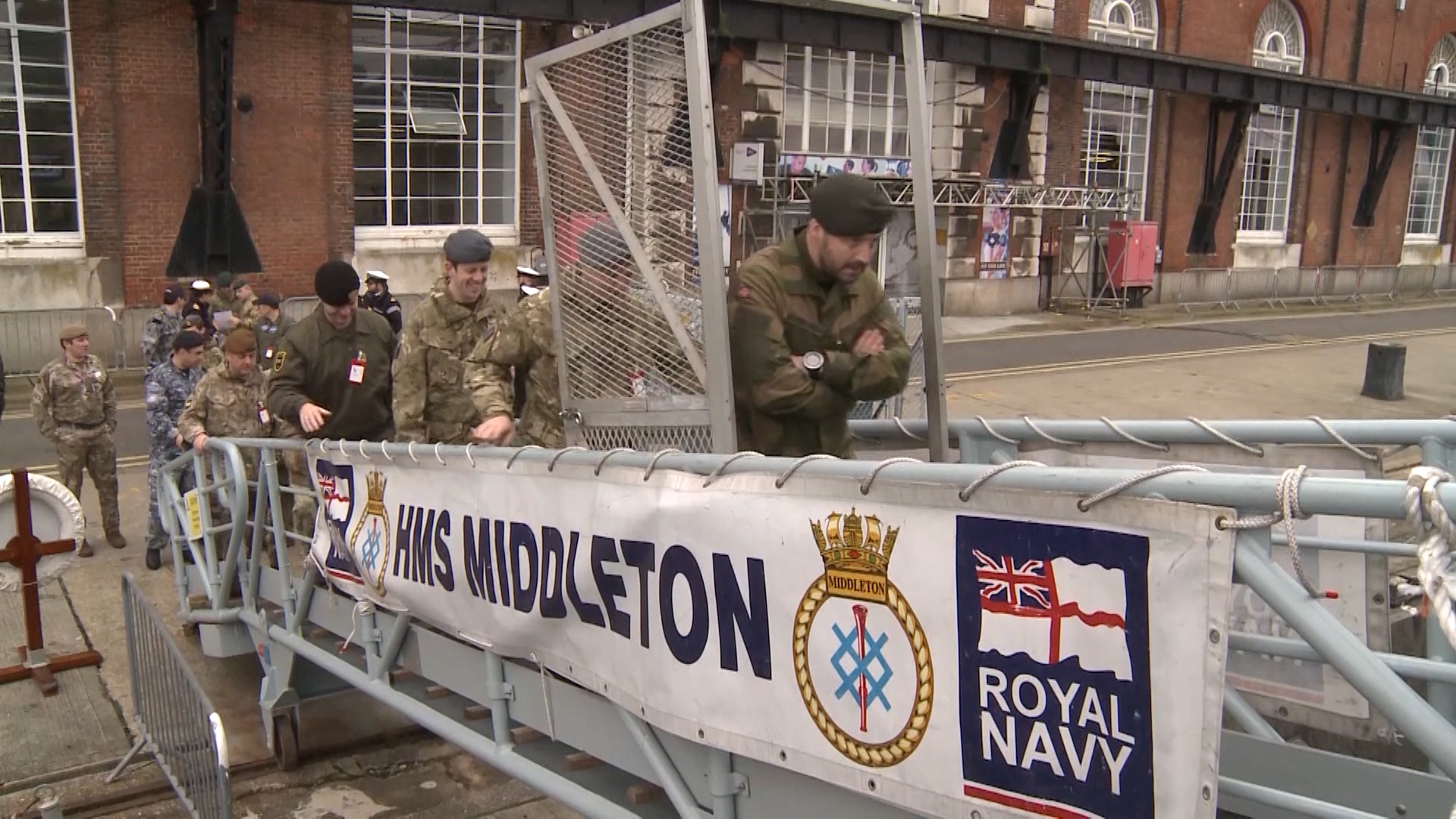 Portsmouth Hosts Senior Military Personnel From 59 Countries they also visited HMS Middleton