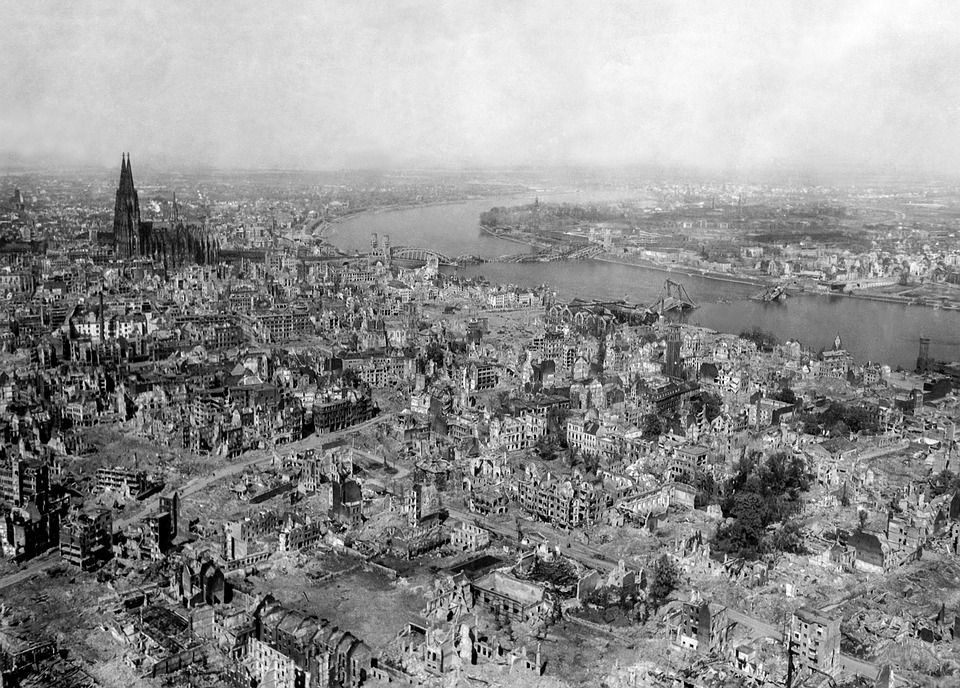 Post-War-Period-War-Bombing-Cologne-Destruction-63176 by Max Pixel