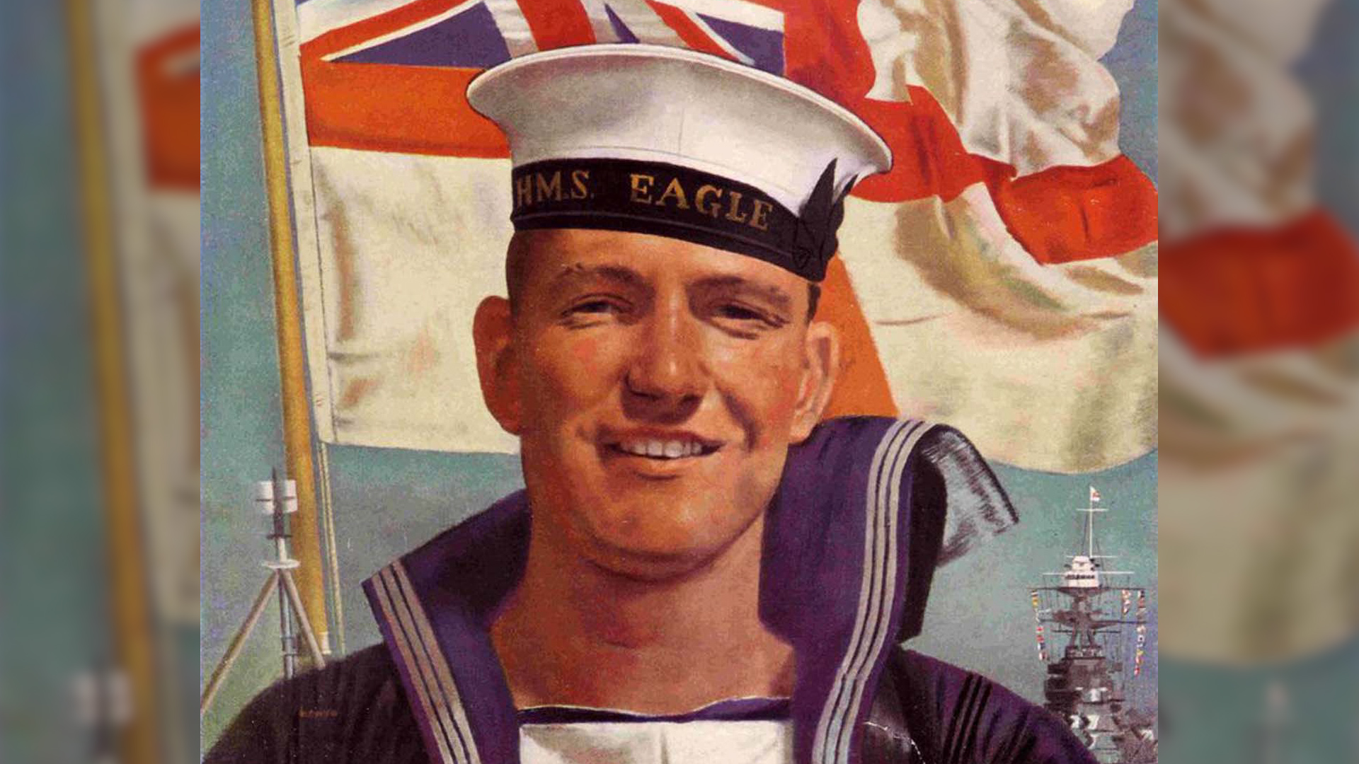 For most of the 1950s, Tony Davidson was the public face of the Royal Navy