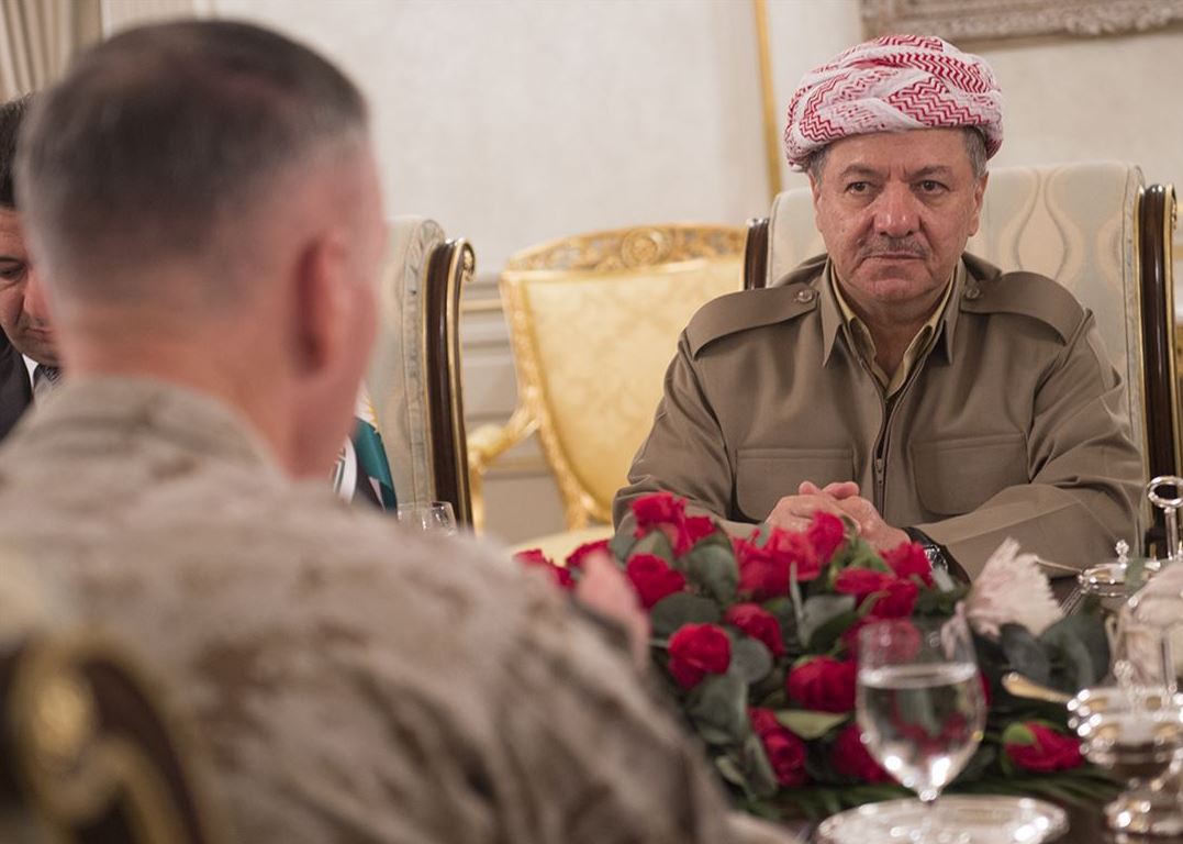 	President Of Iraqi Kurdistan Masoud Barzani
