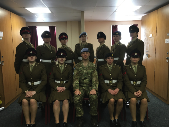 Junior Soldiers at the Army Foundation College in Harrogate