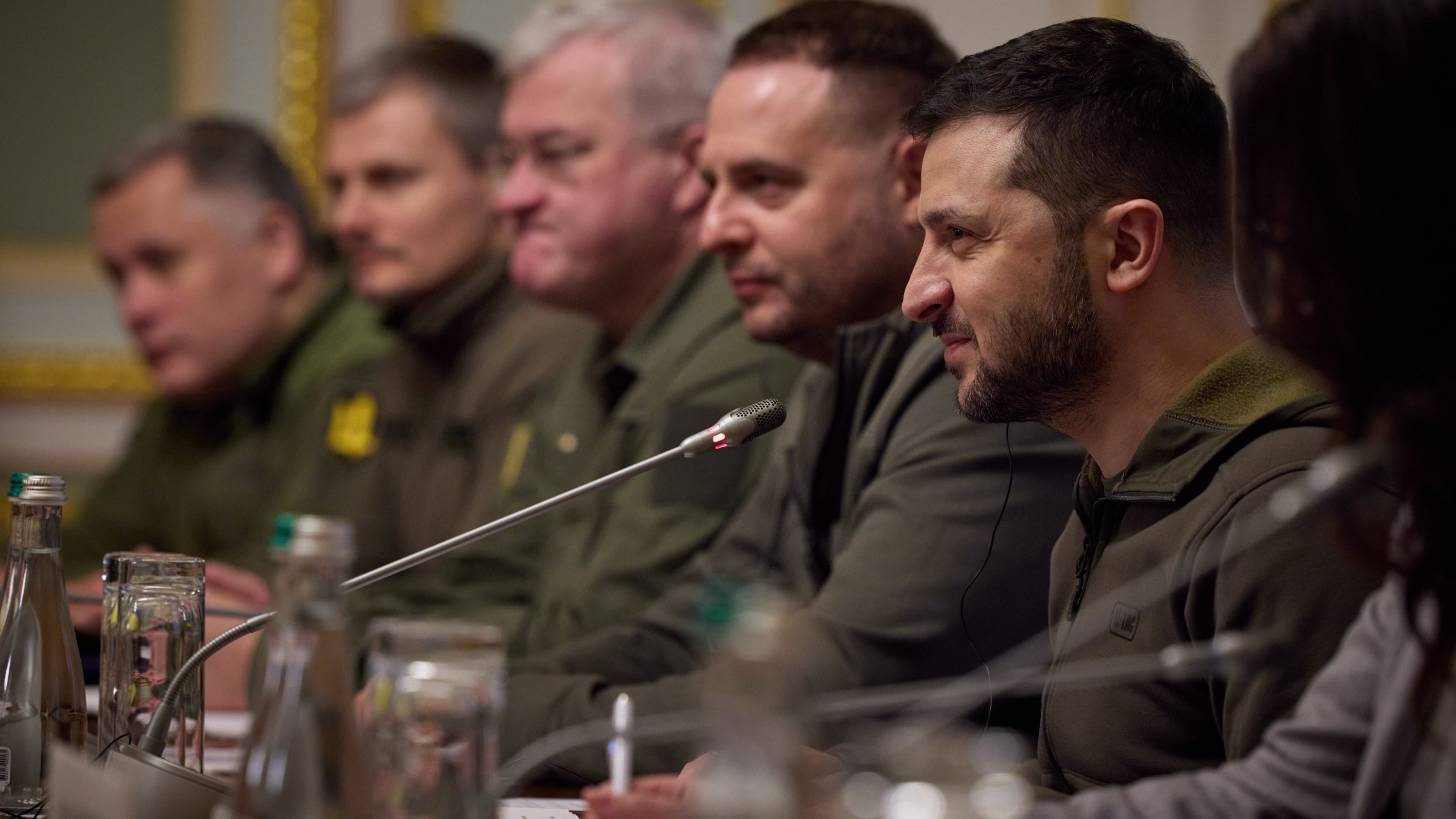 Prime Minister Rishi Sunak sat down with President Zelensky and Ukrainian government