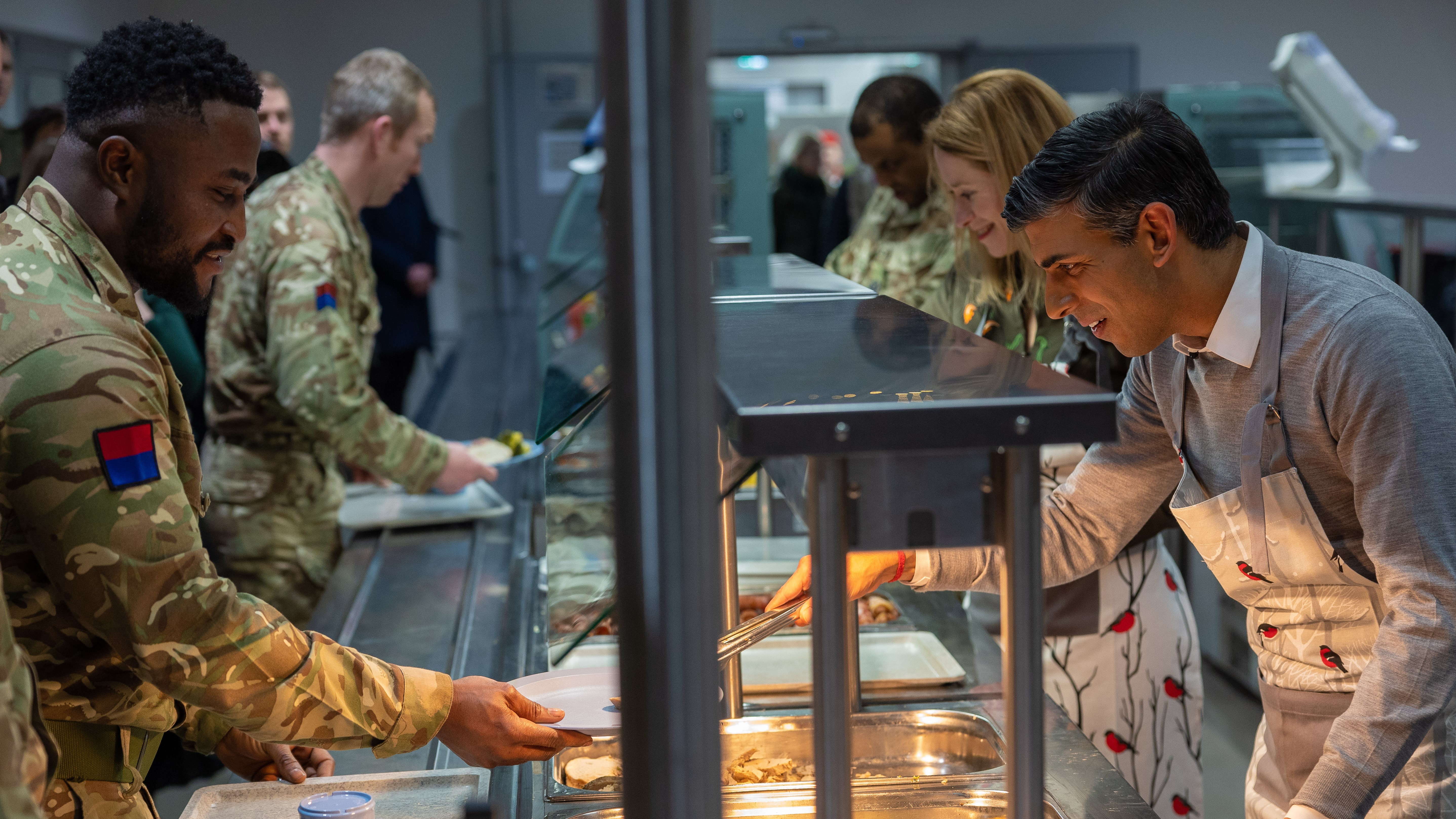 Prime Minister Rishi Sunak visits UK troops stationed in Estonia at Tapa military base 19122022 CREDIT Simon Walker, No 10 Downing Street Flickr