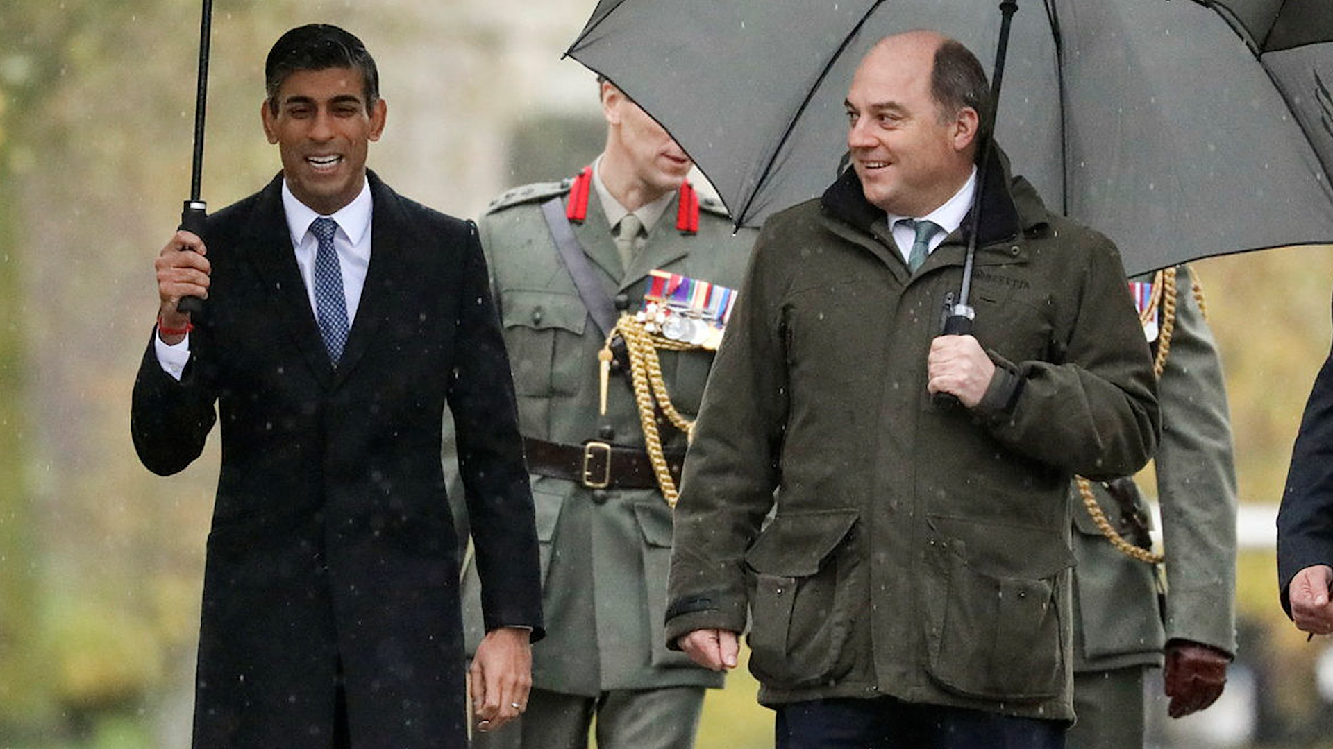 Prime Minister Rishi Sunak, Secretary of State for Defence the Rt Hon Ben Wallace 21112022 CREDIT MOD.jpg